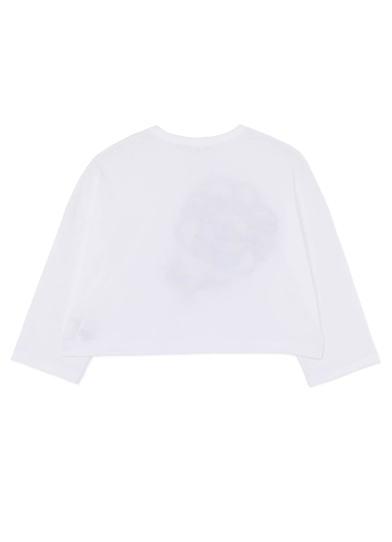 [Y’s KHADI COLLECTION]FLOWER PRINTED CROPPED T-SHIRT