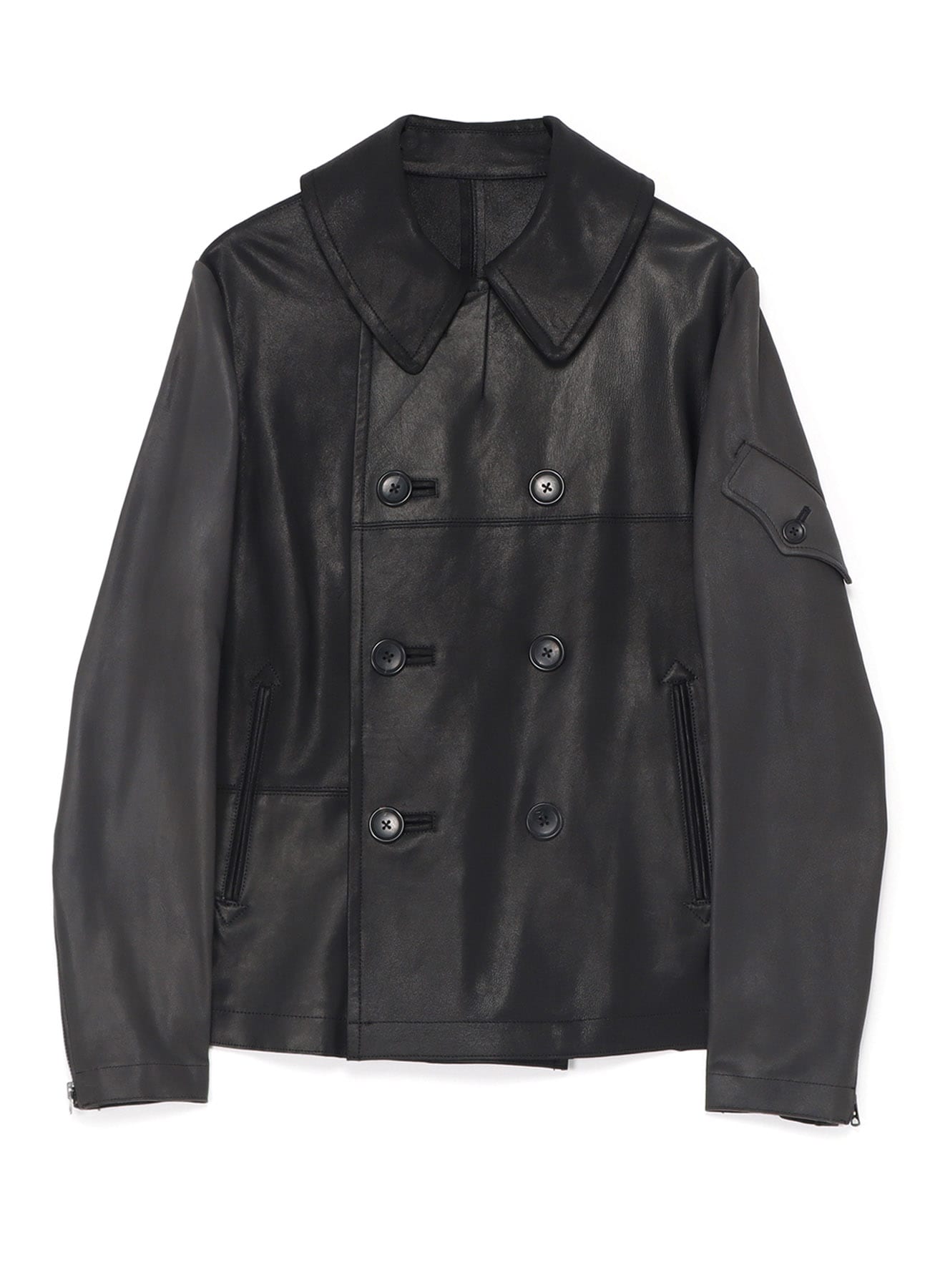 深水光太Y's yohji Yamamoto leather shirt jacket