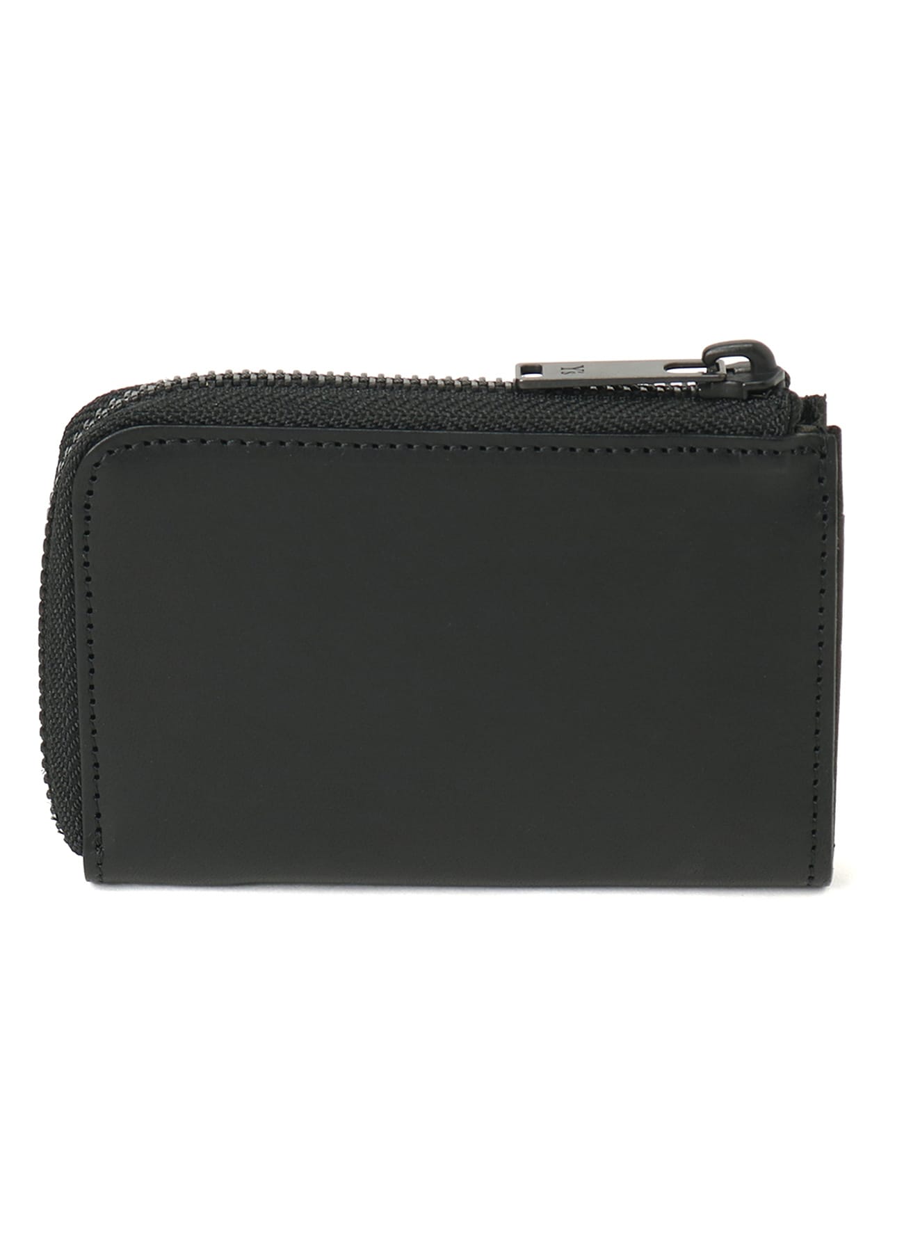 TANNED LEATHER ZIPPERED KEY CASE(S Black): Y's｜THE SHOP YOHJI