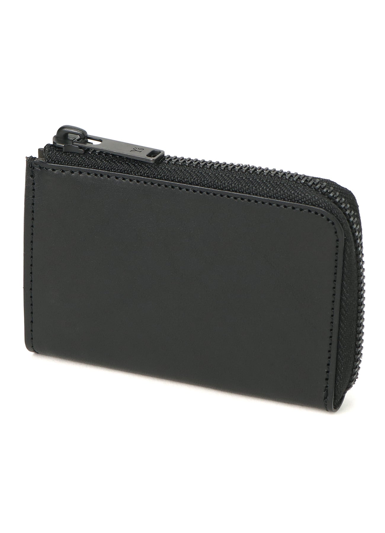 TANNED LEATHER ZIPPERED KEY CASE(S Black): Y's｜THE SHOP YOHJI