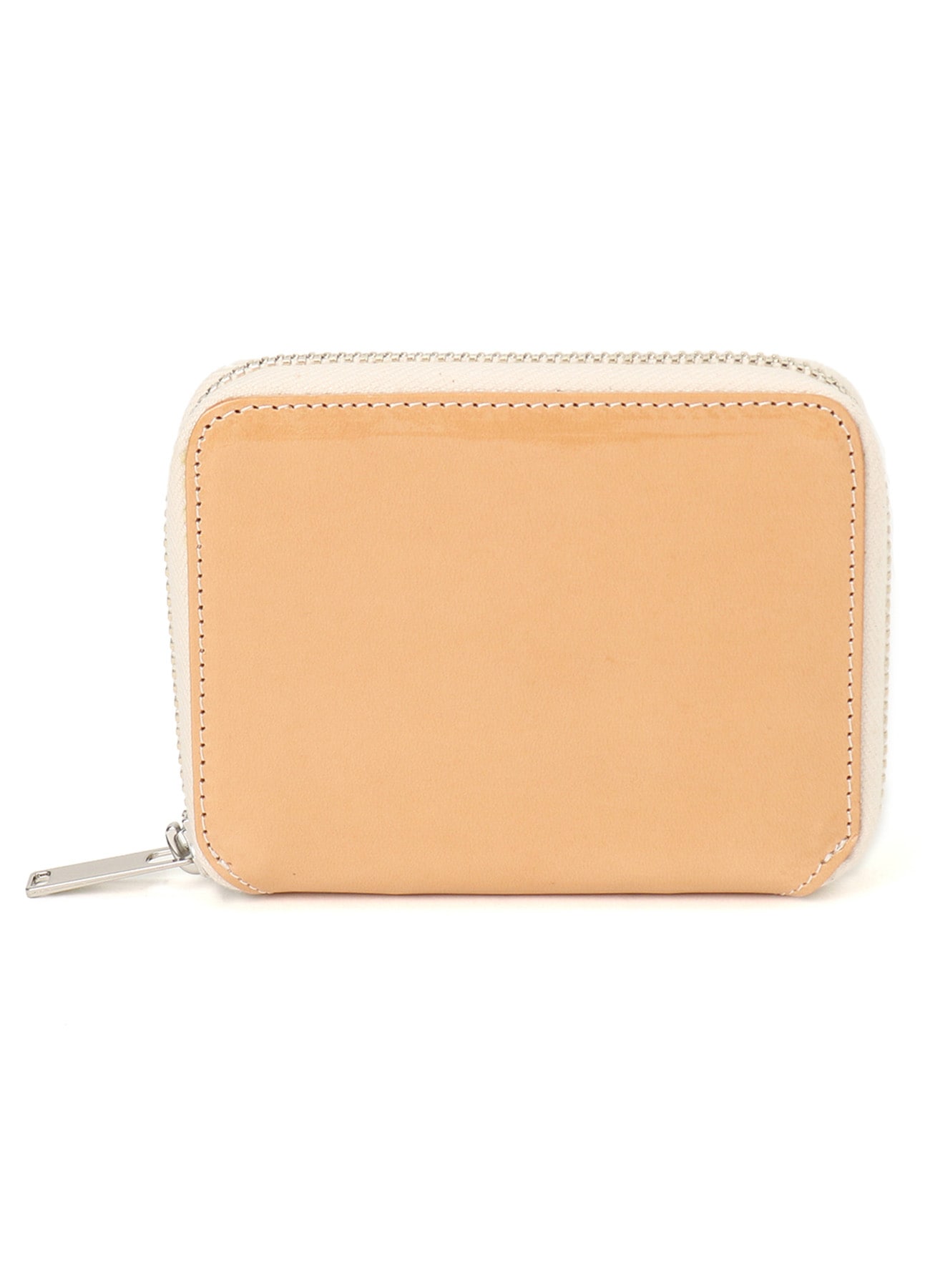 TANNED/ENAMEL-COATED LEATHER WALLET