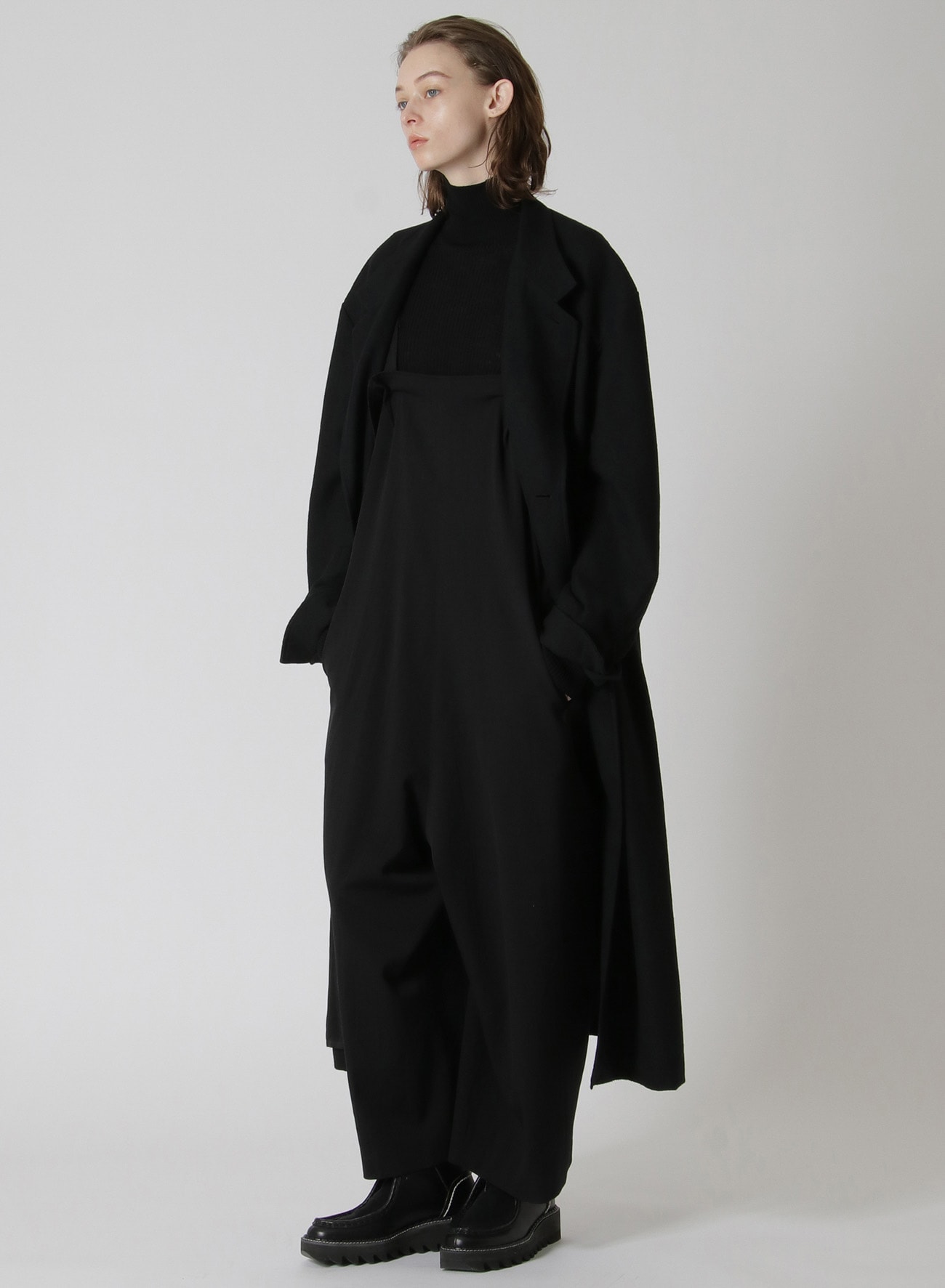 2/48 SHRUNKEN WOOL SERGE TAILORED COAT