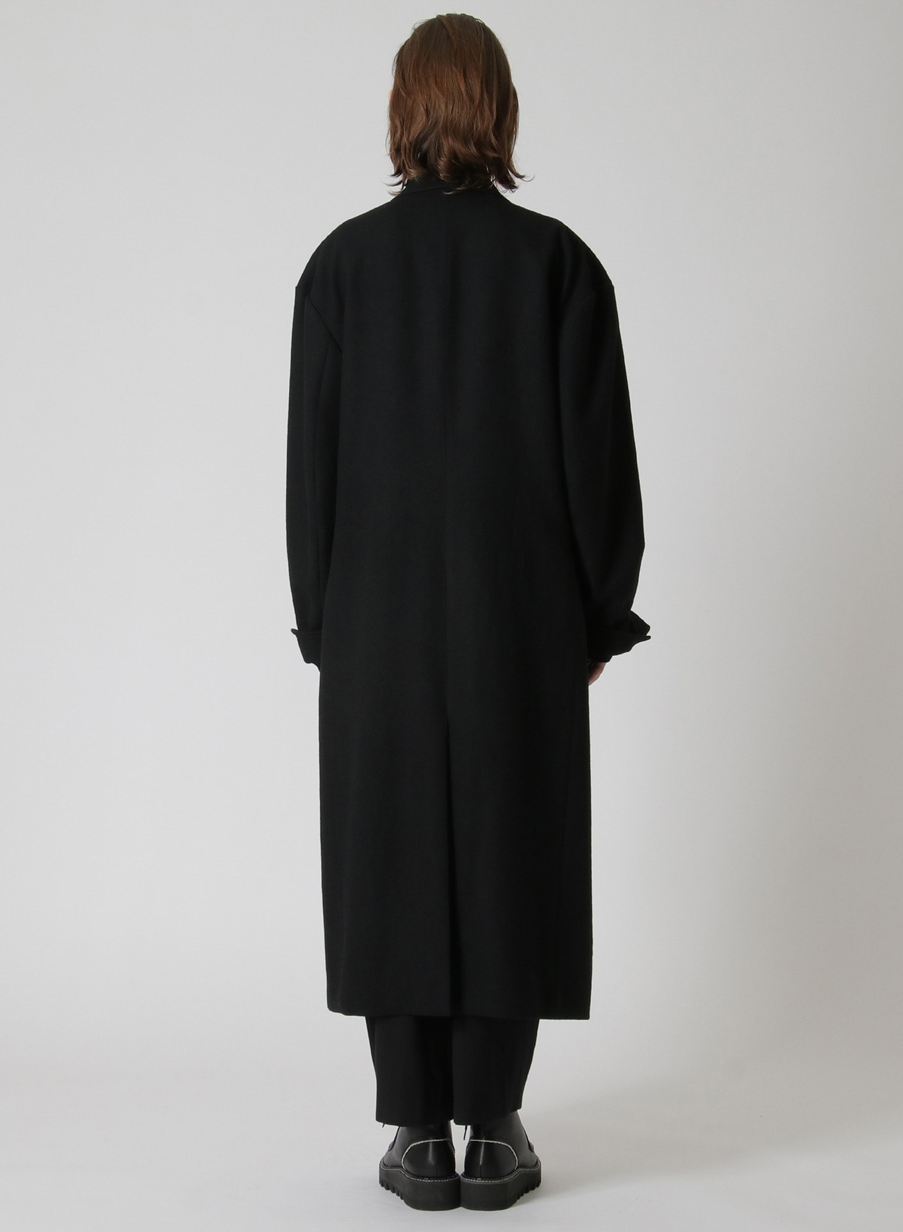 2/48 SHRUNKEN WOOL SERGE TAILORED COAT