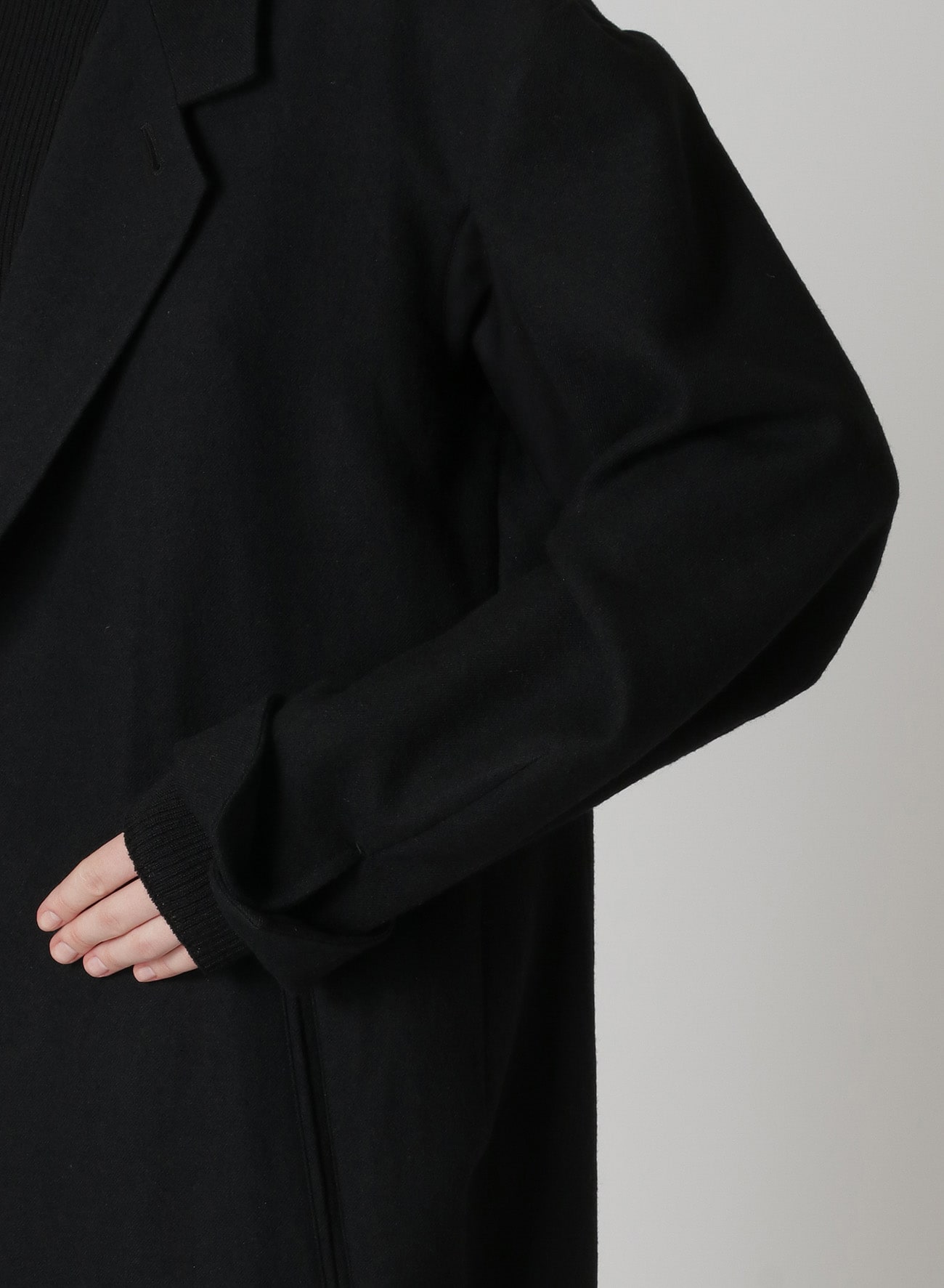 2/48 SHRUNKEN WOOL SERGE TAILORED COAT