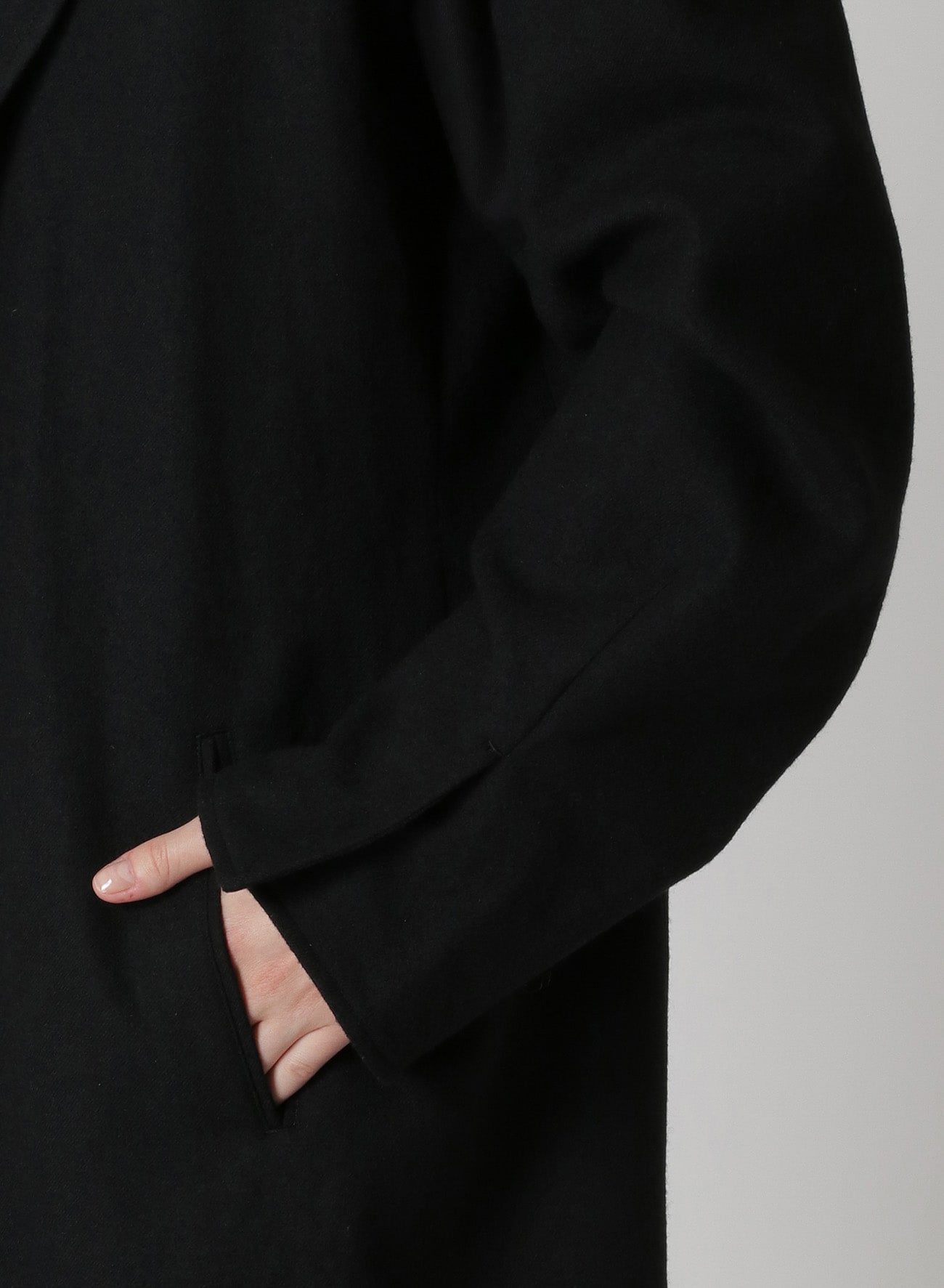 2/48 SHRUNKEN WOOL SERGE TAILORED COAT