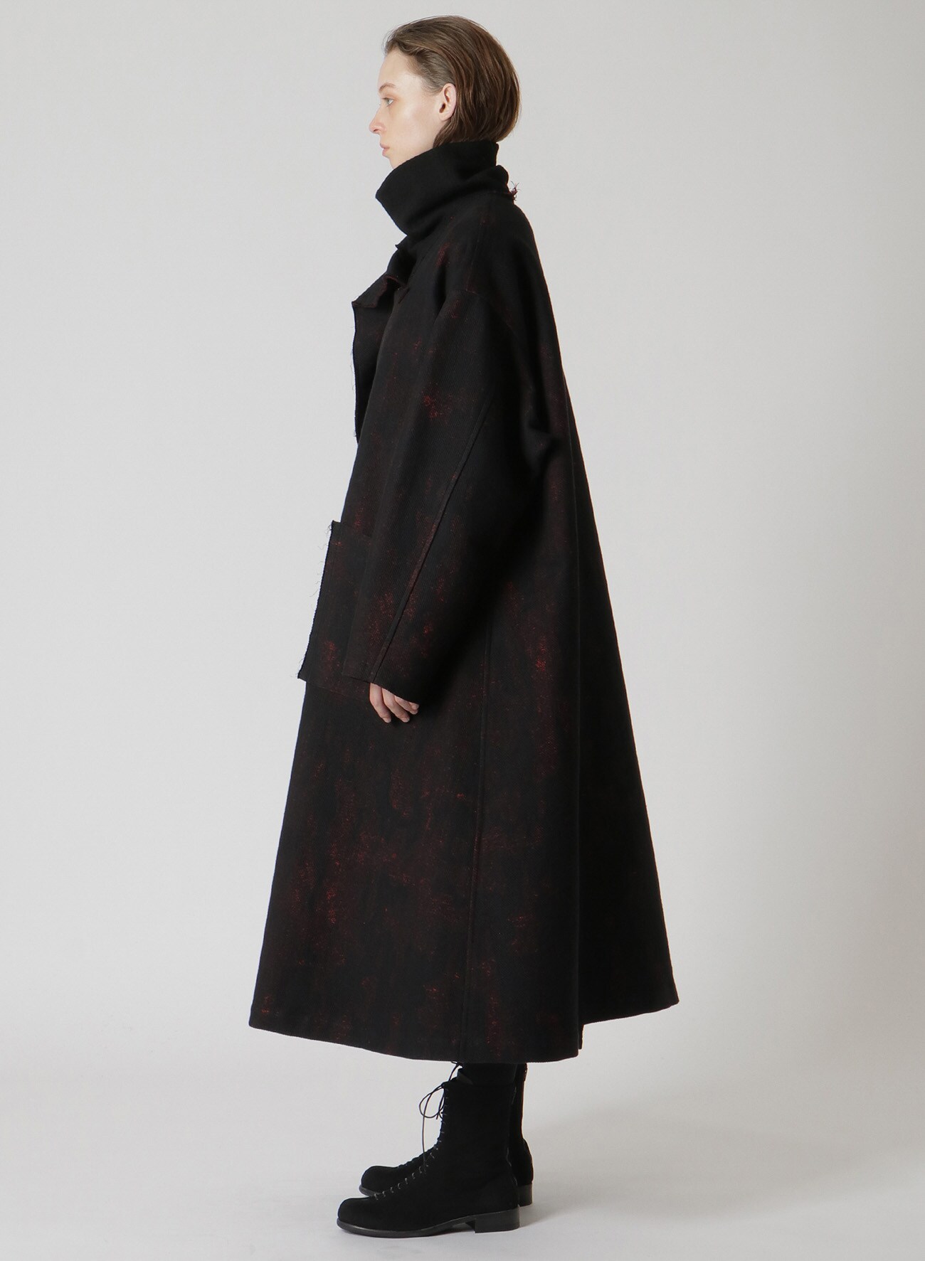 【VEQUM】OVER COLLAR COAT