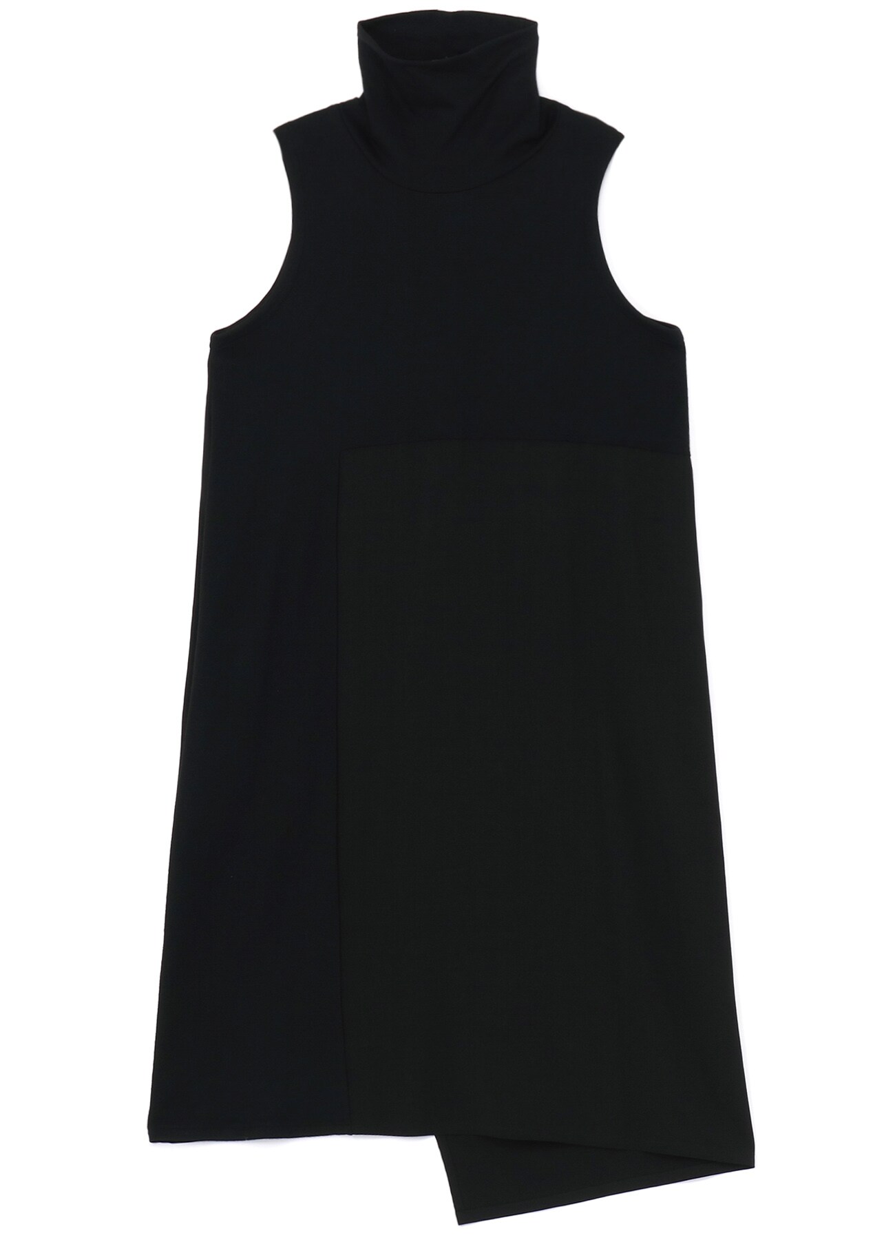 SLEEVELESS KNITTED TURTLENECK DRESS(S Black): Y's｜THE SHOP YOHJI