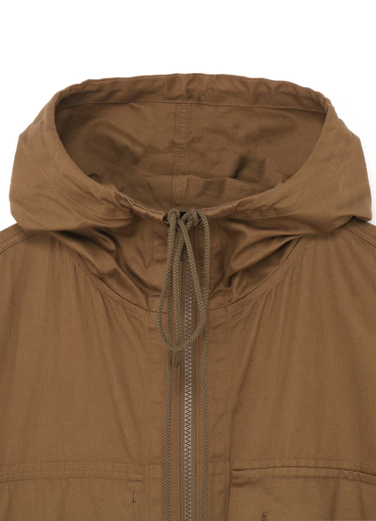 [Y's BORN PRODUCT] COTTON TWILL HOODED COAT