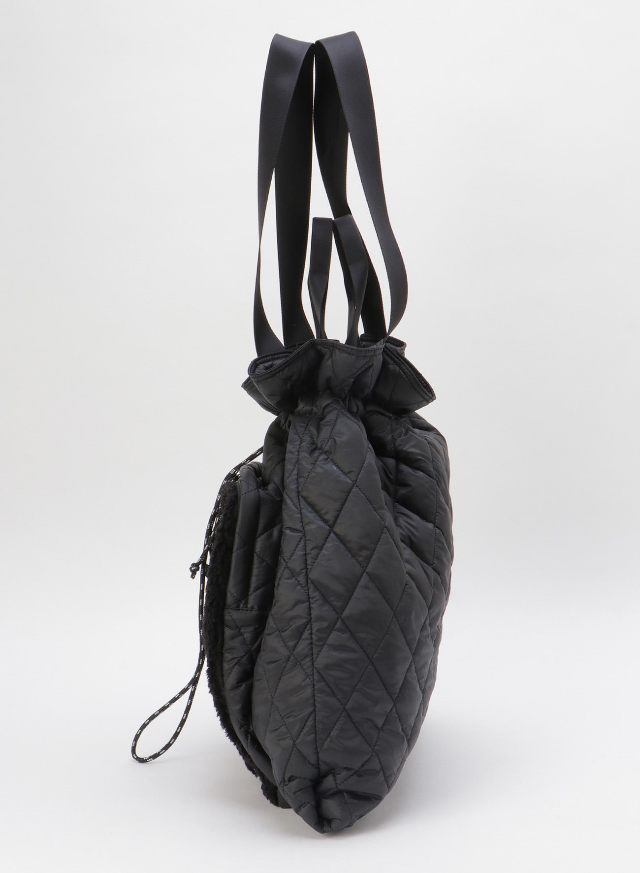 QUILTED POLYESTER TOTE BAG