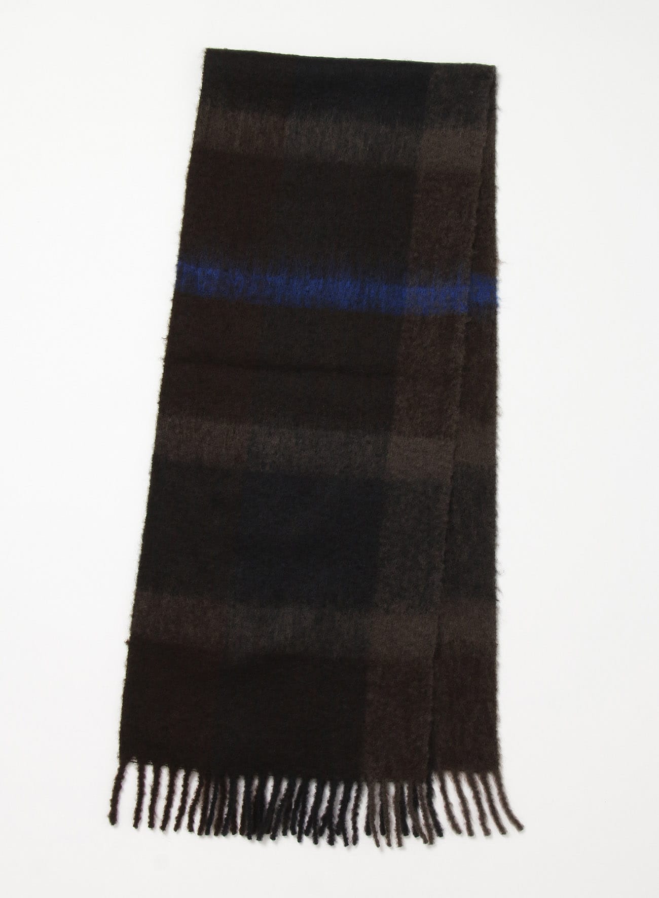 MOHAIR/WOOL BLEND FLEECE SCARF