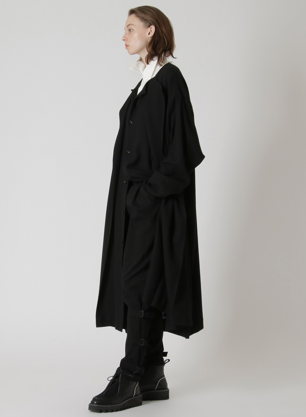 SOFT COTTON TWILL JODHPURS(XS Black): Y's｜THE SHOP YOHJI YAMAMOTO