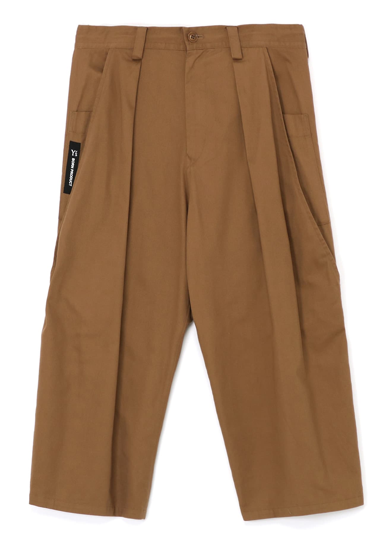 [Y's BORN PRODUCT] COTTON TWILL LONG POCKET PANTS