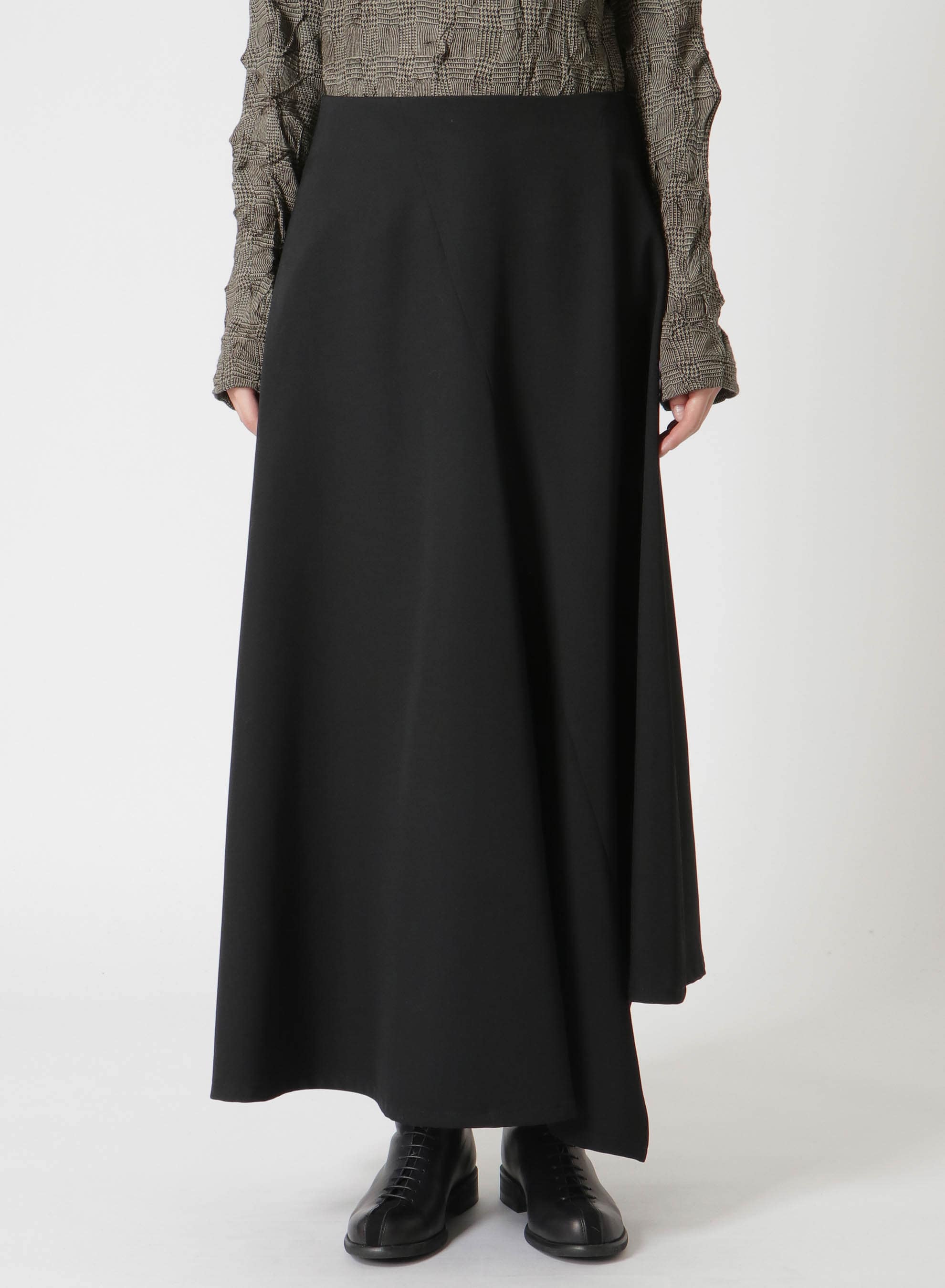 クリアランス大セール Wool Asymmetry スカート - スカート
