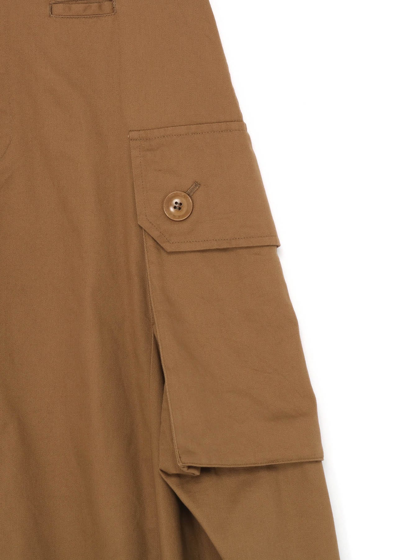 [Y's BORN PRODUCT] COTTON TWILL CARGO PANTS-STYLE SKIRT