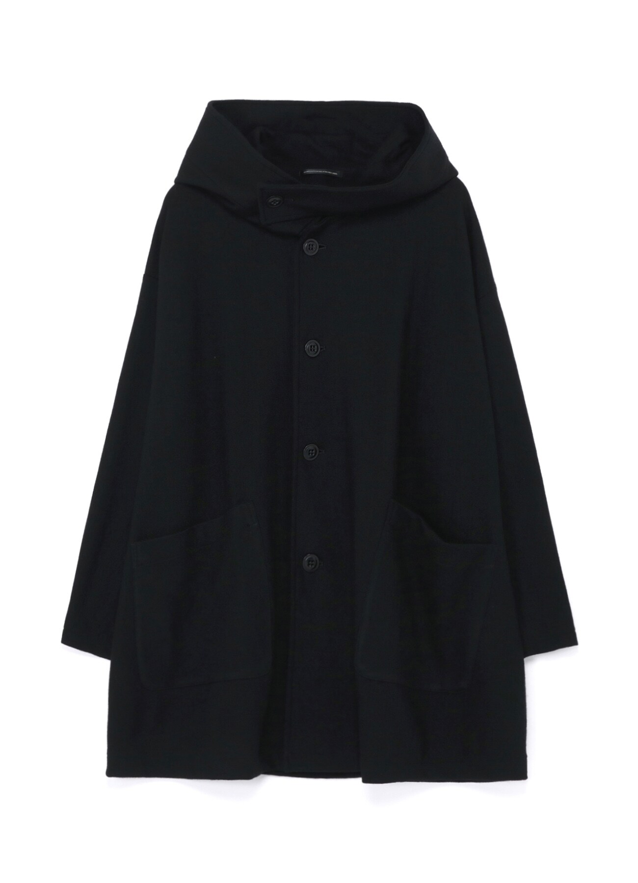 WOOL JERSEY HOODED COAT(S Khaki): Y's｜THE SHOP YOHJI YAMAMOTO