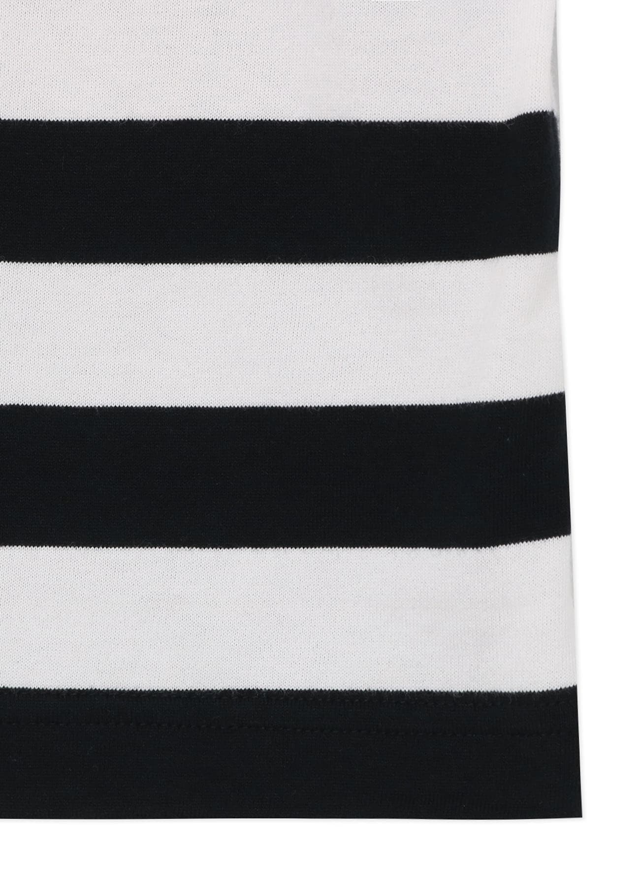 STRIPED COTTON LONG SLEEVE T-SHIRT