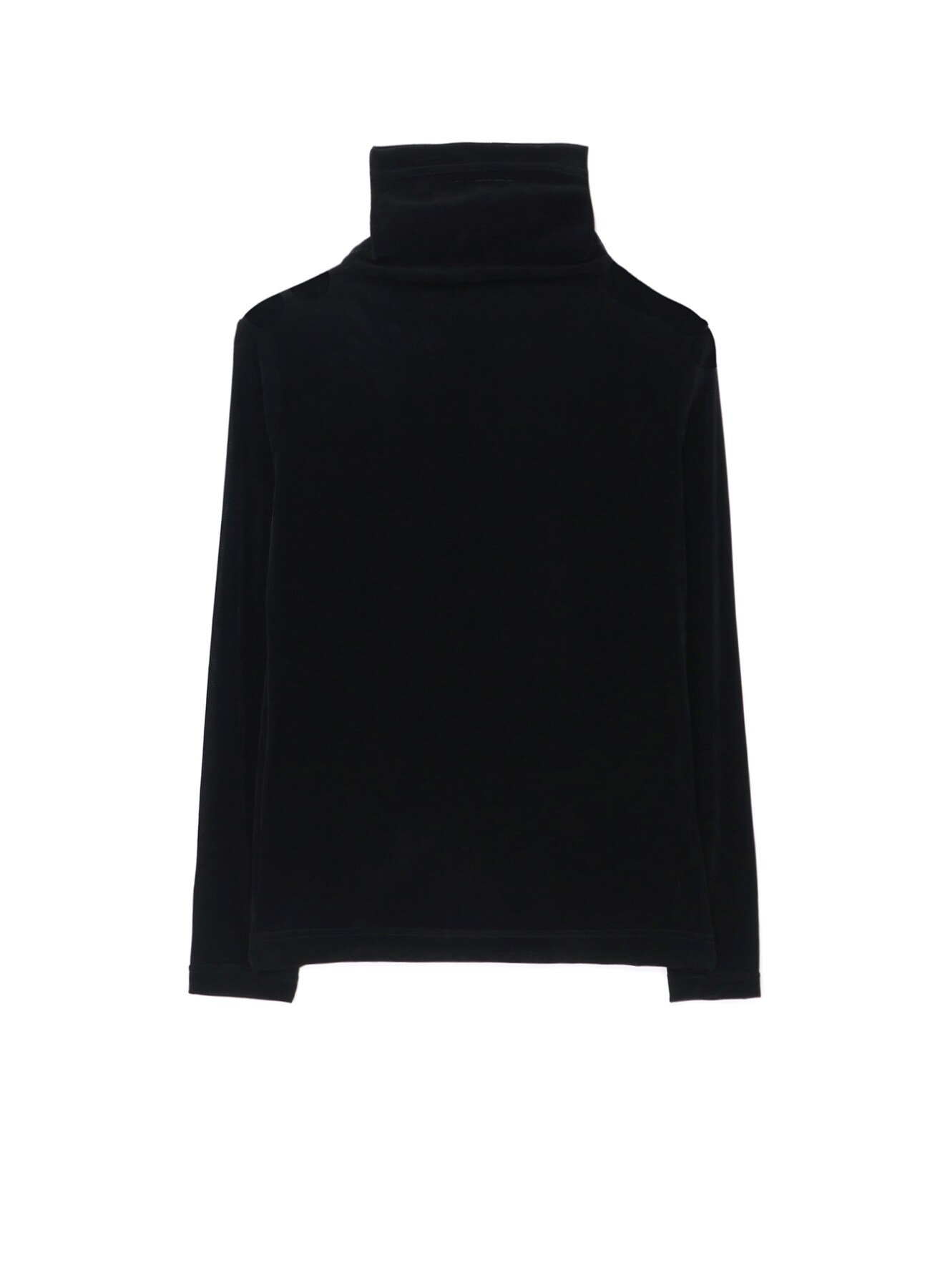 POLYESTER TULLE TURTLENECK
