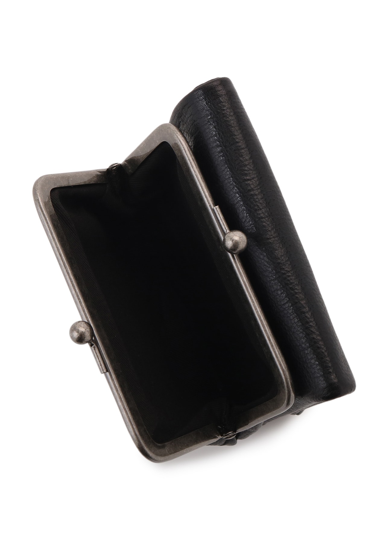 SURFACE-DYED SOFT TAN LEATHER PUFFY WALLET