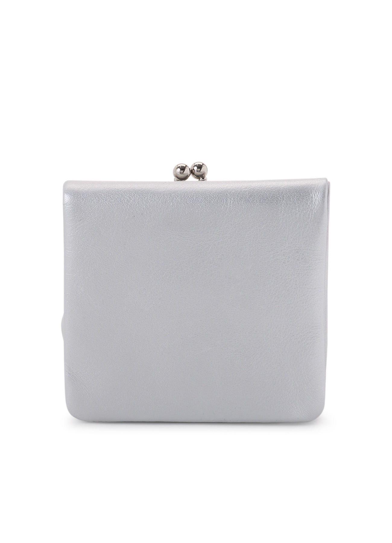 FOIL LEATHER PUFFY WALLET