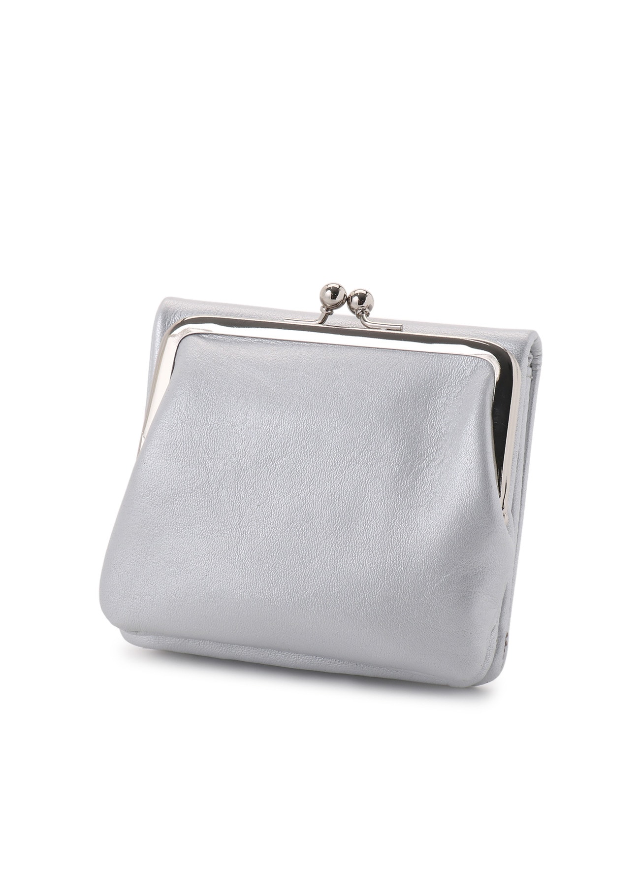 FOIL LEATHER PUFFY WALLET