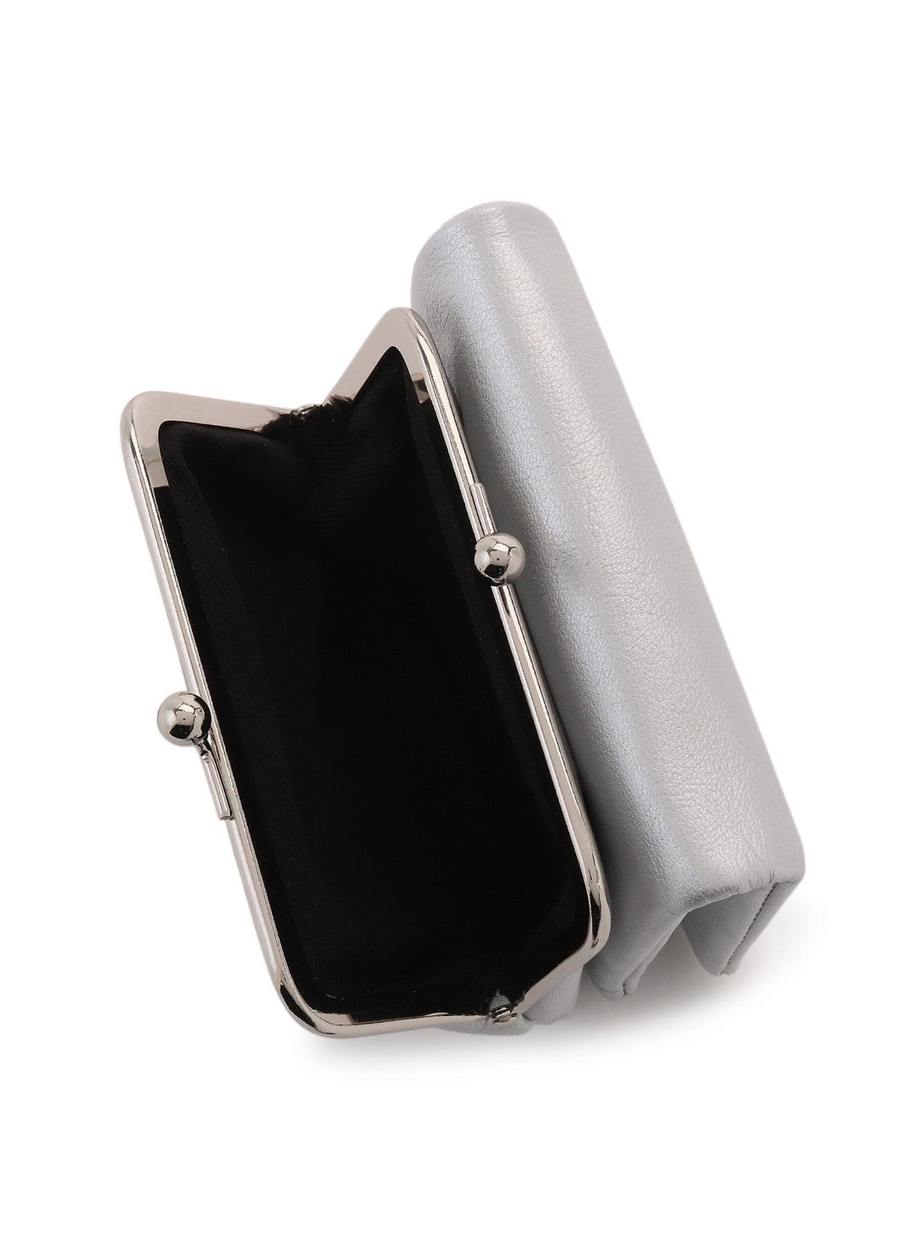 FOIL LEATHER PUFFY WALLET