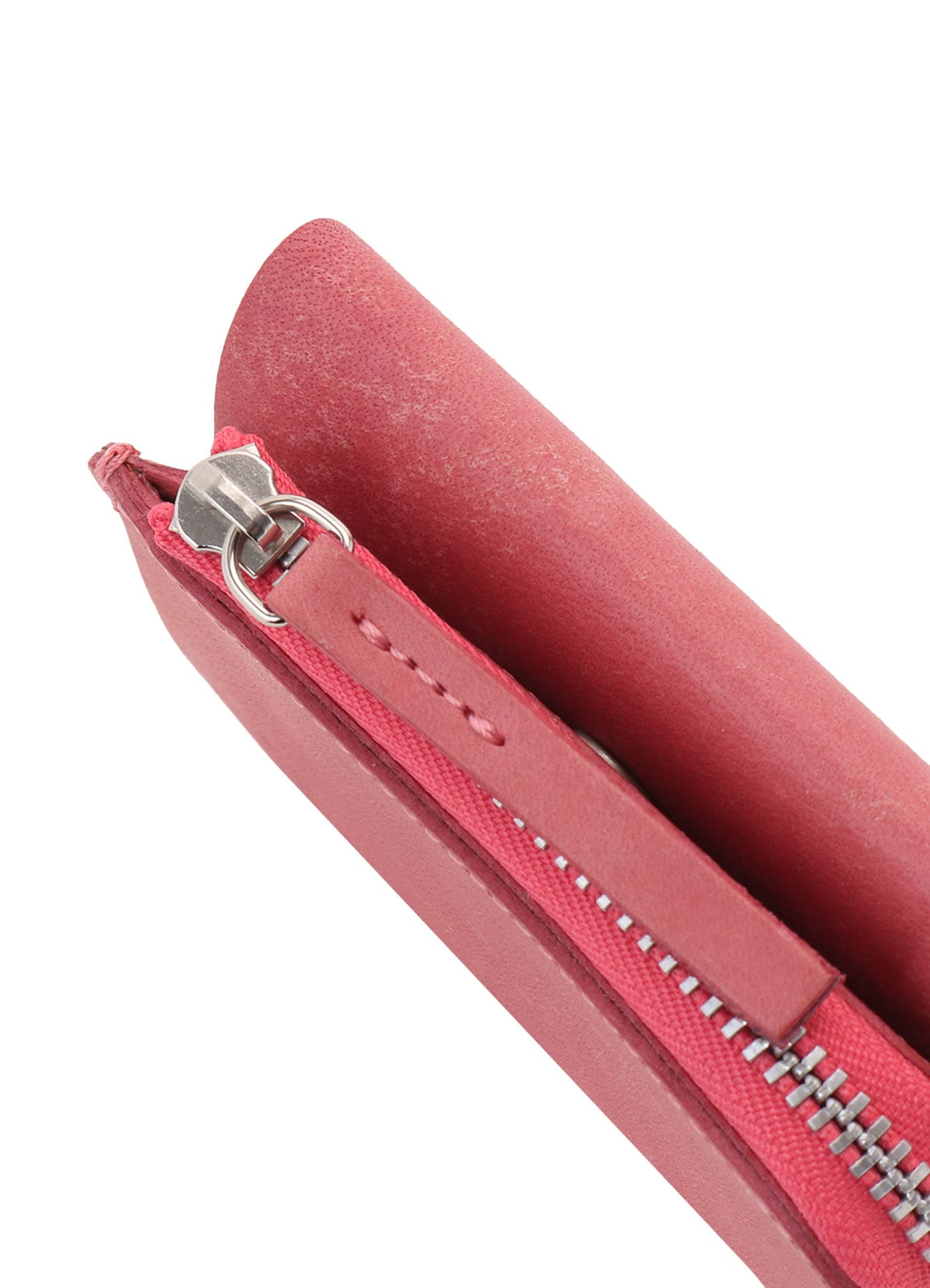 NUBUCK LEATHER TRIFOLD WALLET