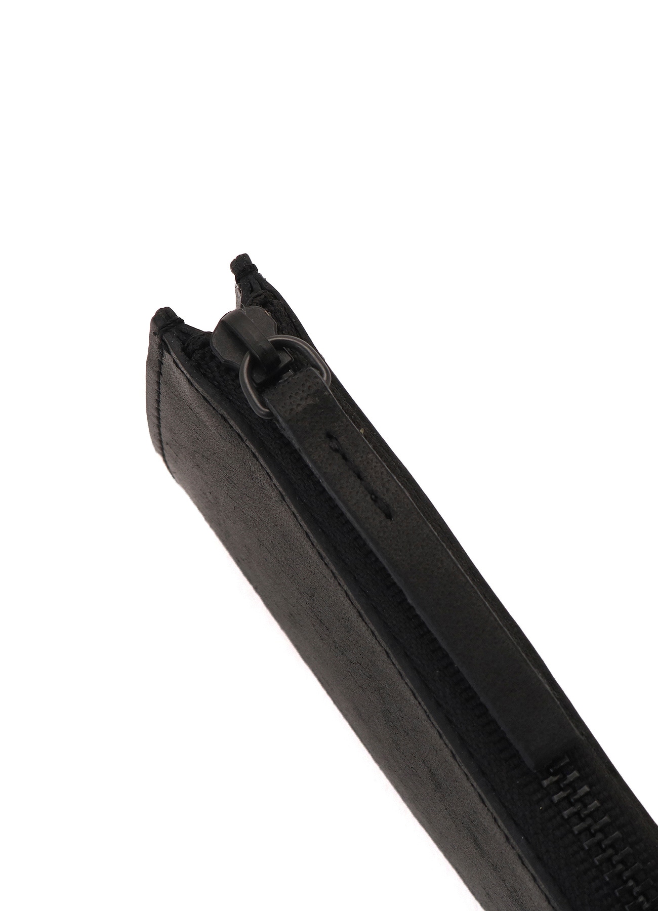 NUBUCK LEATHER L-SHAPE WALLET S