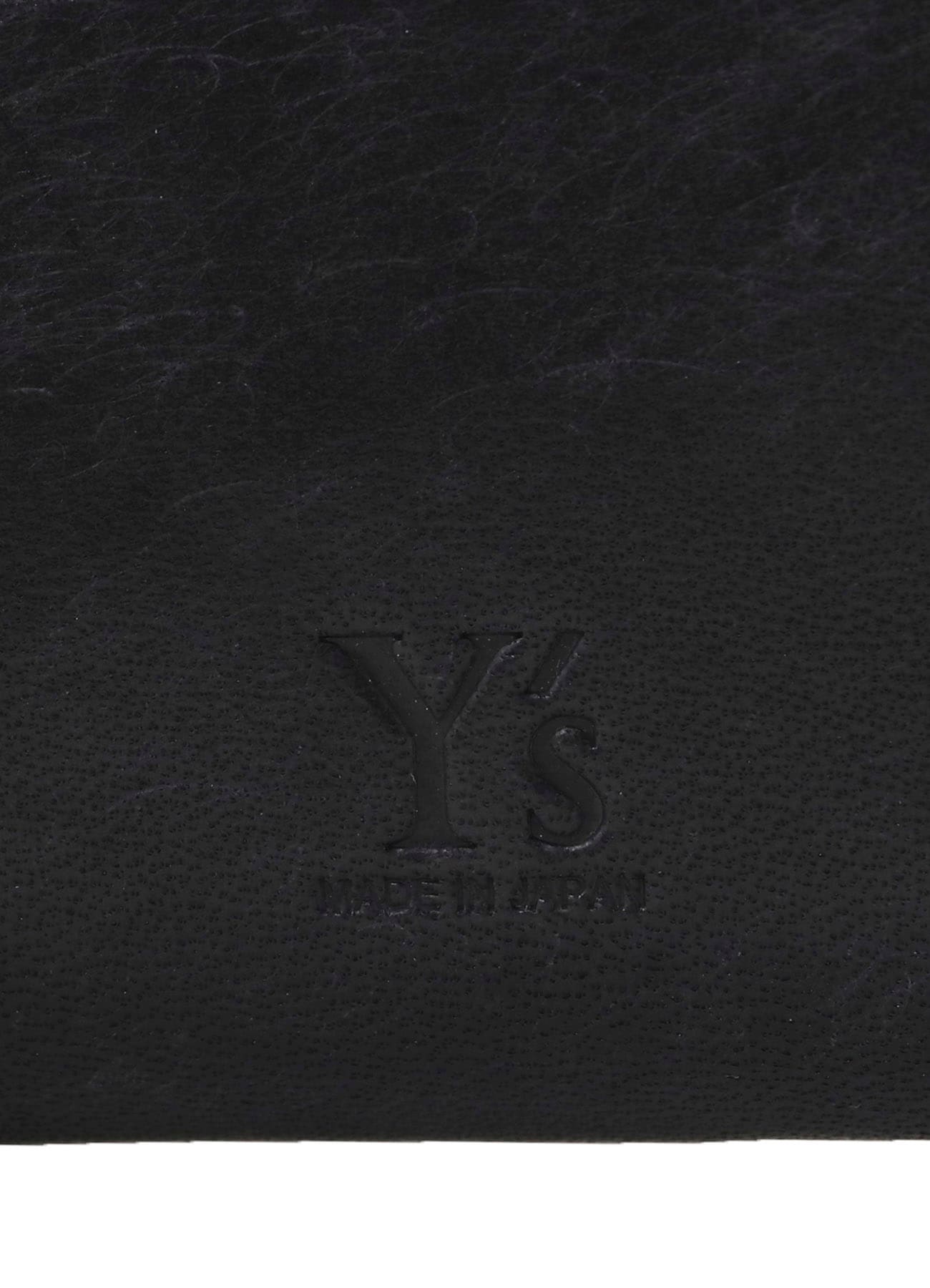 NUBUCK LEATHER L-SHAPE WALLET S