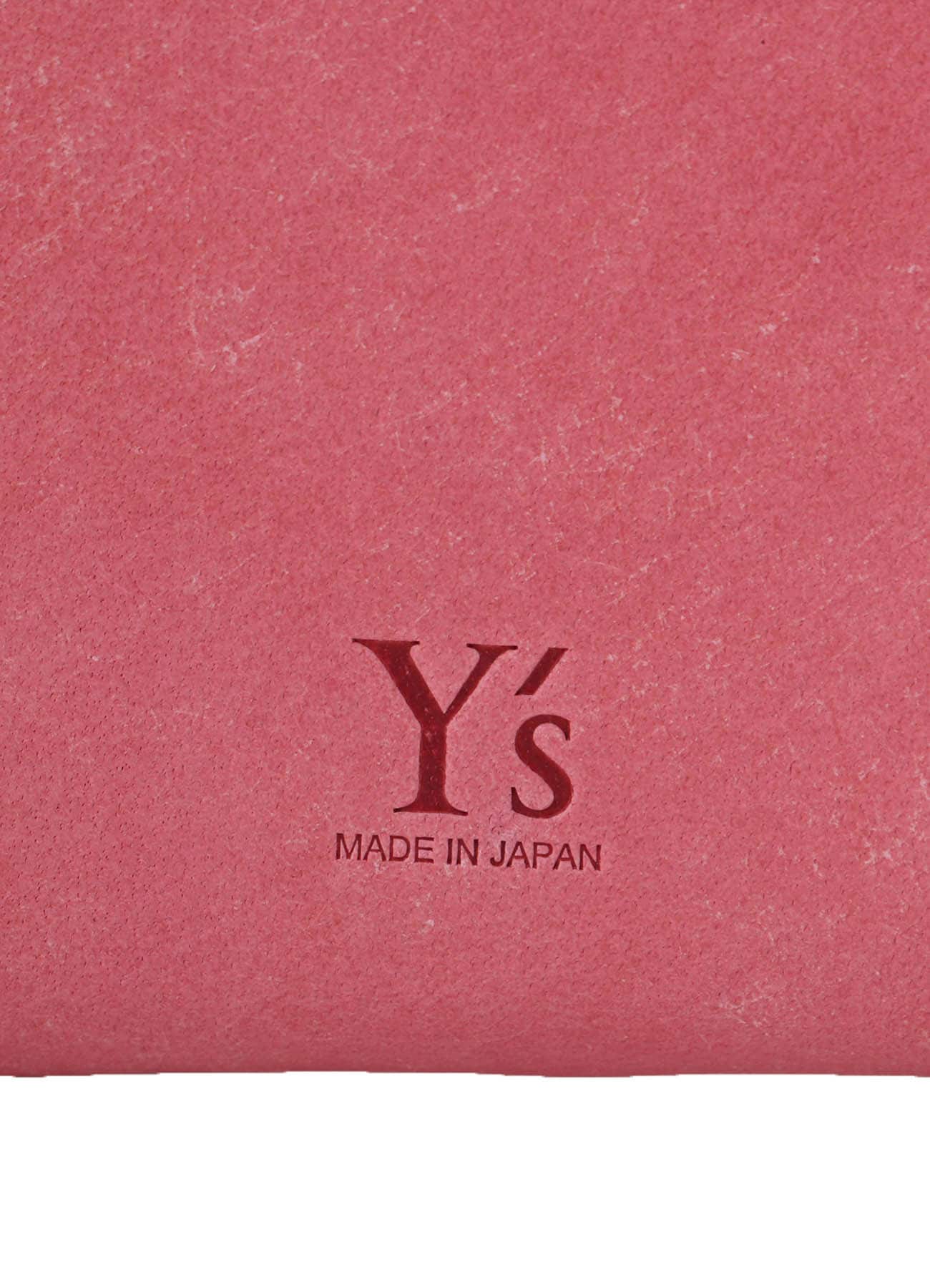 NUBUCK LEATHER L-SHAPE WALLET M