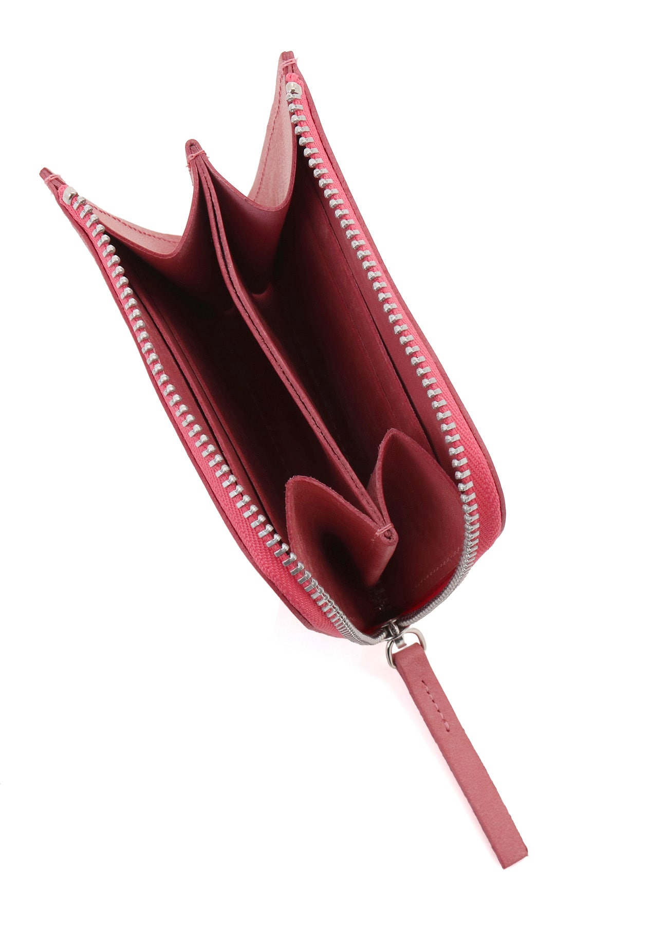 NUBUCK LEATHER L-SHAPE WALLET M