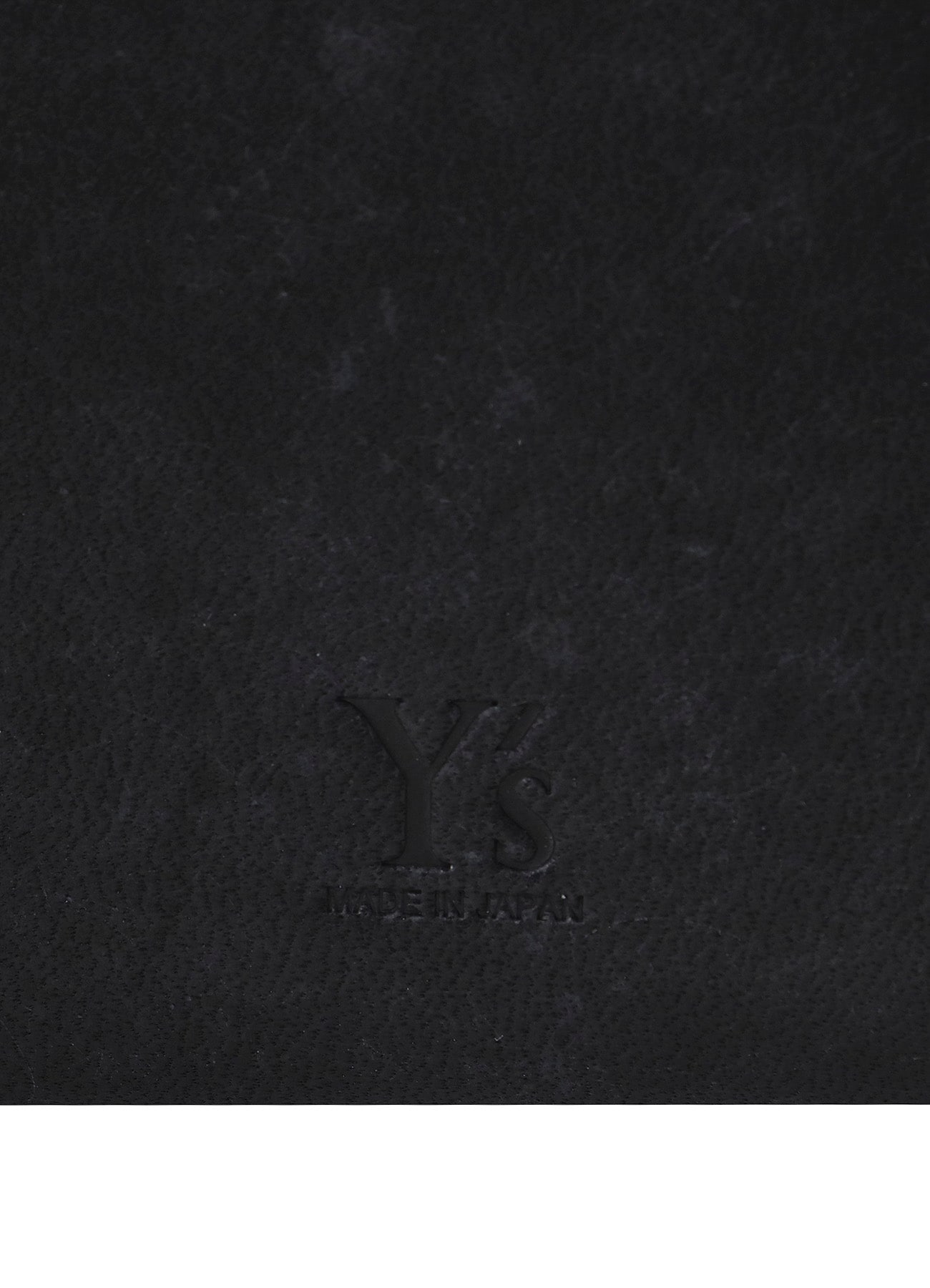 NUBUCK LEATHER L-SHAPE WALLET M