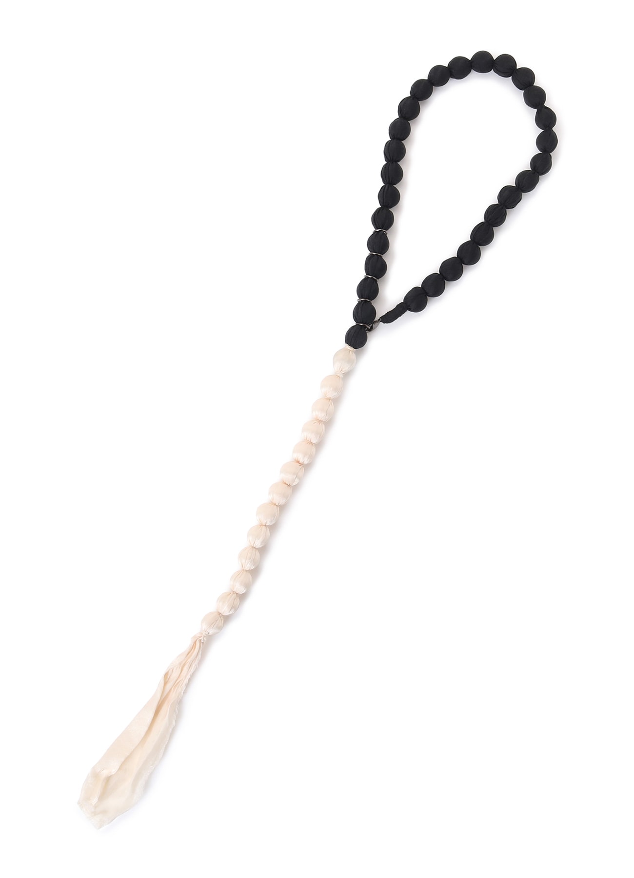 BIG SILK BALL NECKLACE