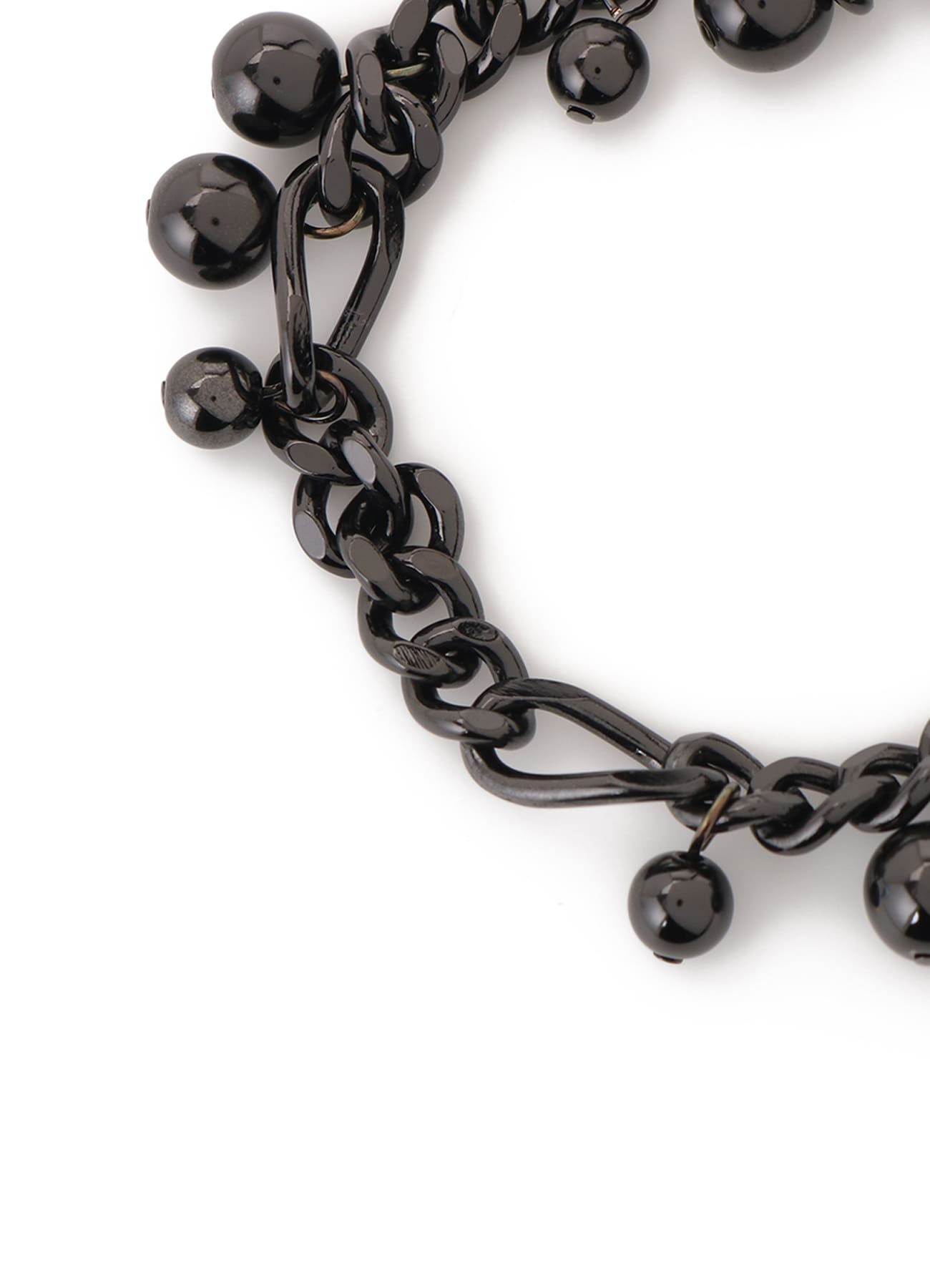 BRASS SILVER BALL BRACELET