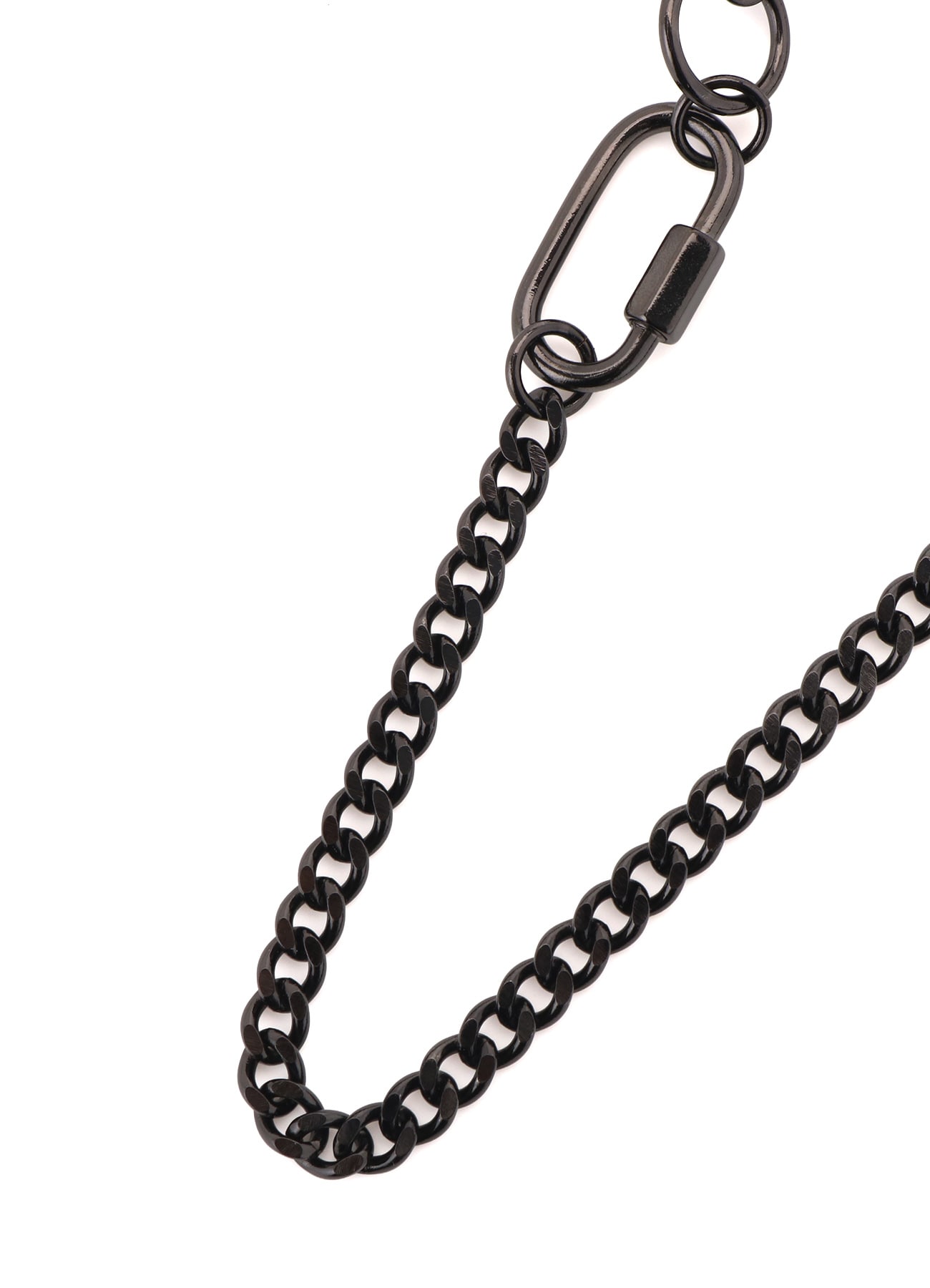 BRASS SILVER BALL NECKLACE B