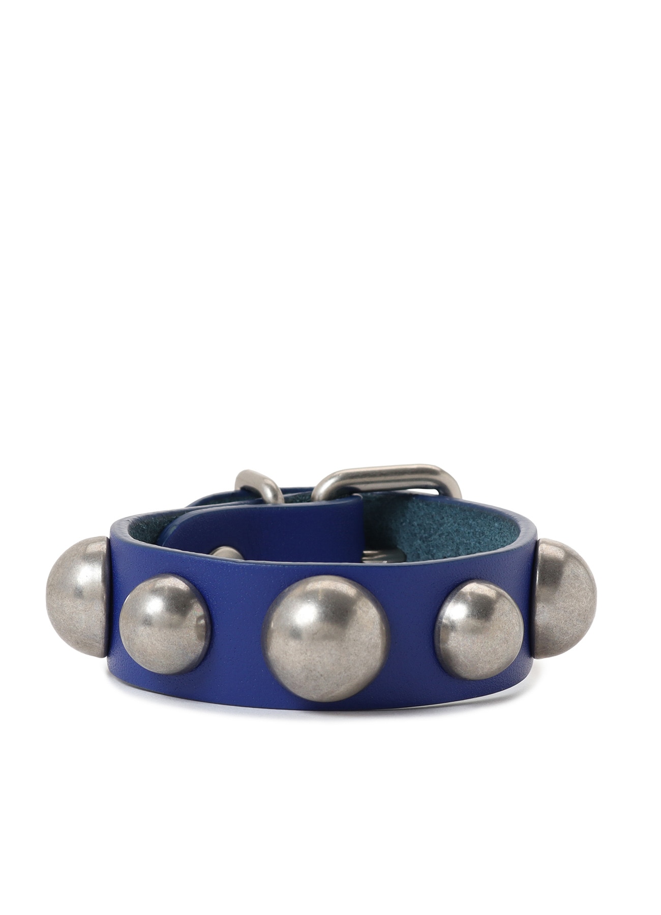 SEMIGLOSS LEATHER STUDS BRACELET