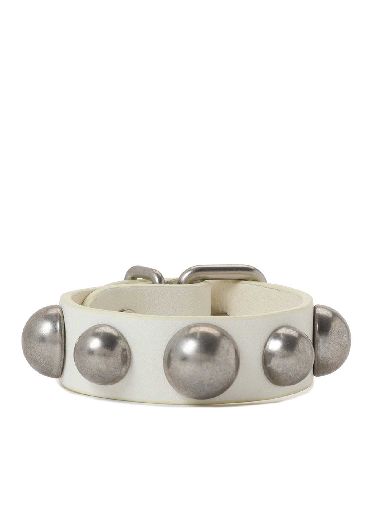 SEMIGLOSS LEATHER STUDS BRACELET
