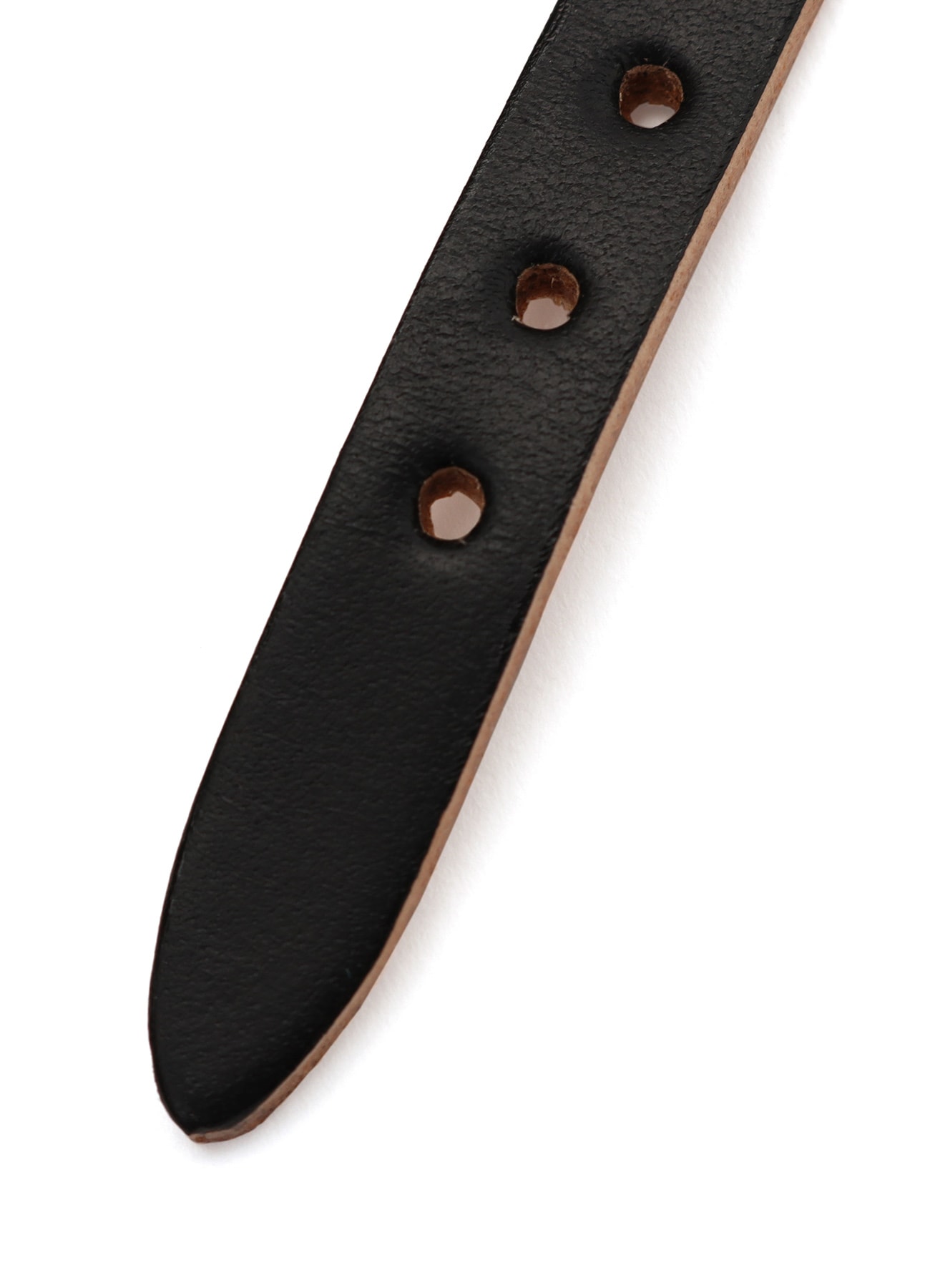 SEMIGLOSS LEATHER STUDS DOUBLE BRACELET