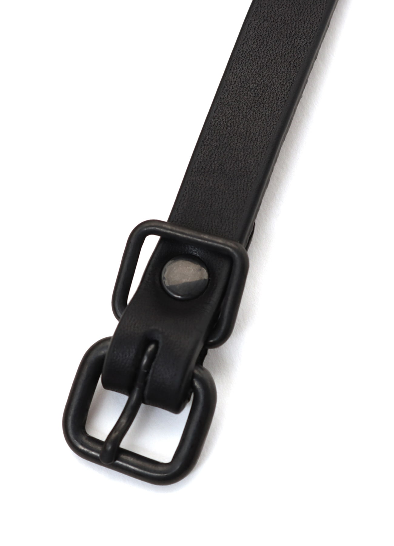 SEMIGLOSS LEATHER STUDS DOUBLE BRACELET