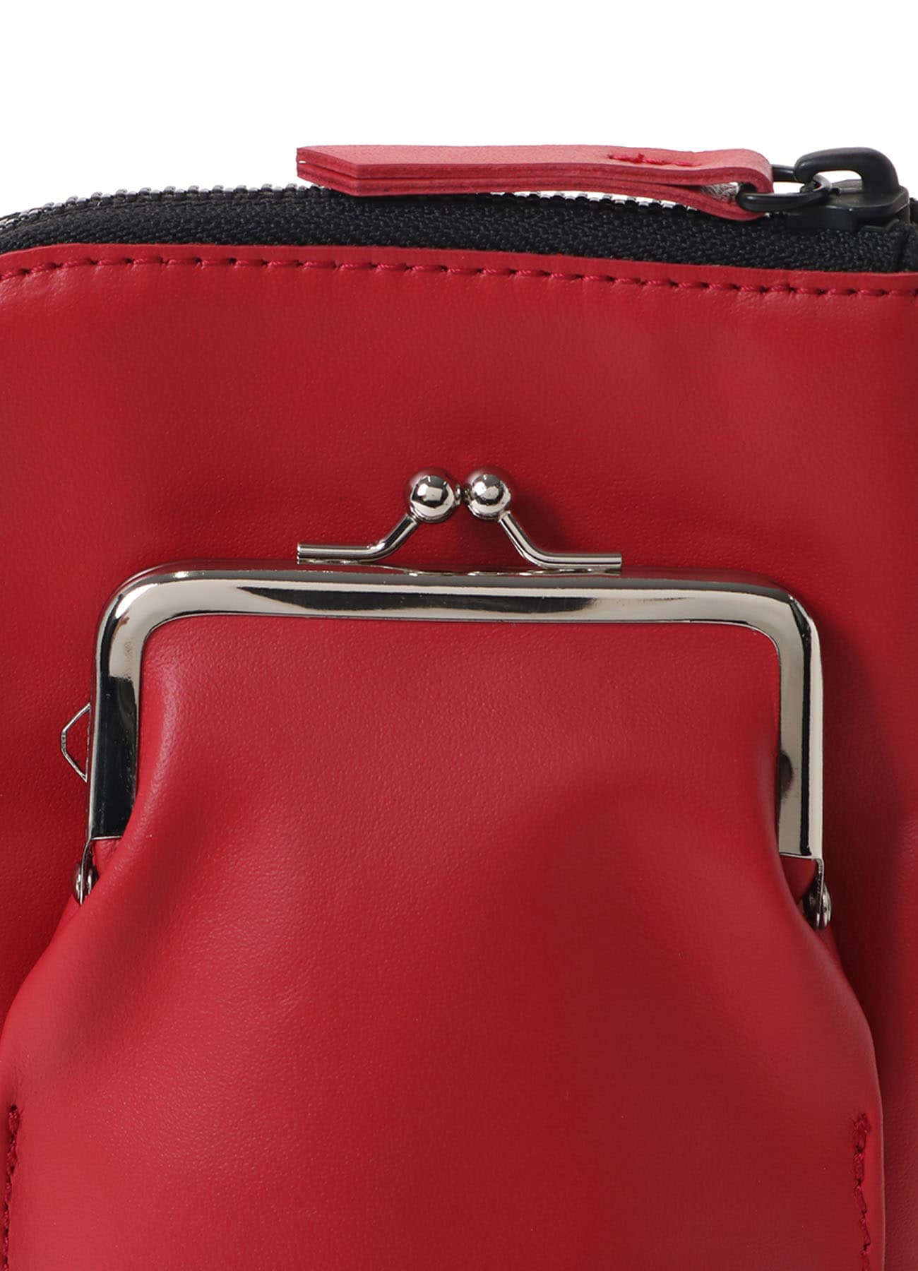 COW LEATHER ZIP NECKLACE