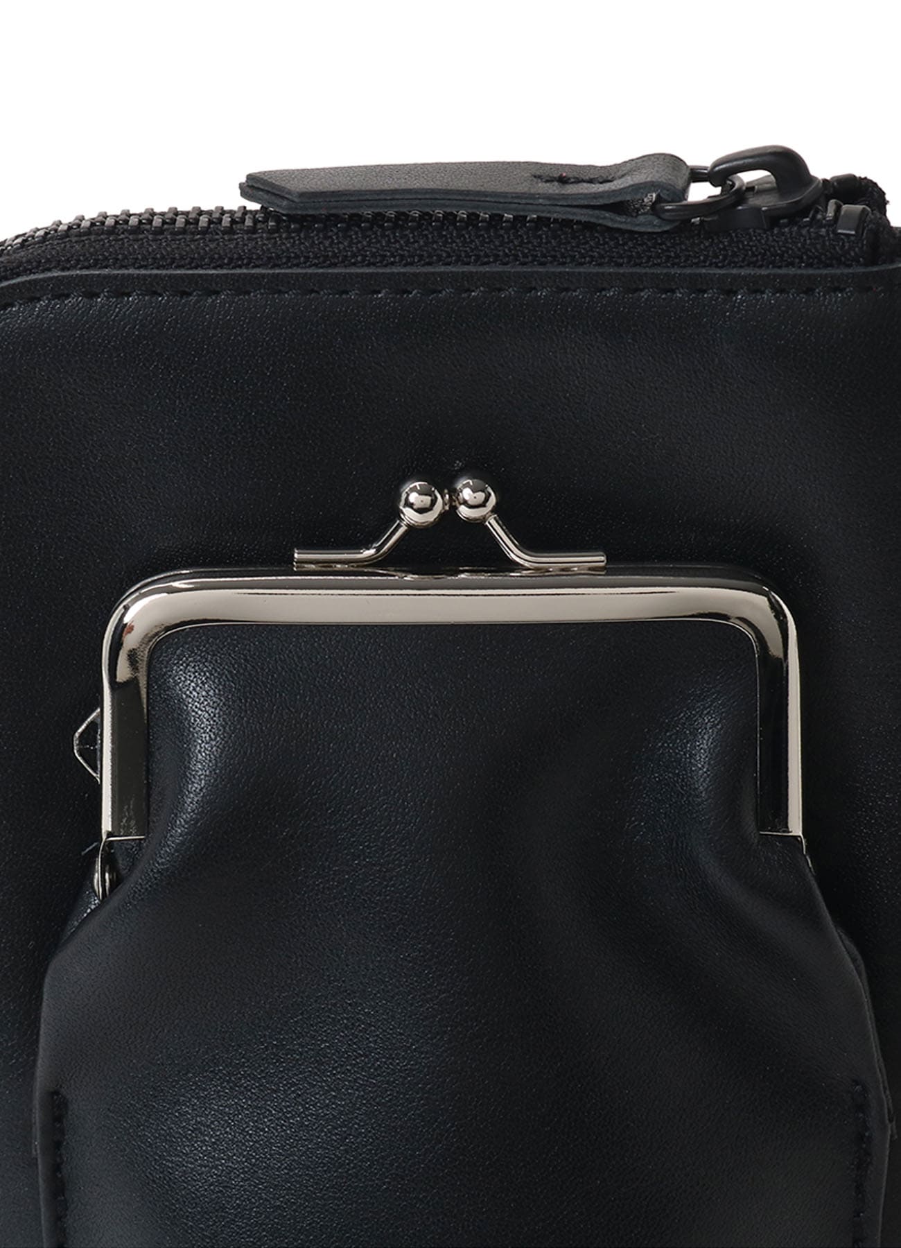 COW LEATHER ZIP NECKLACE