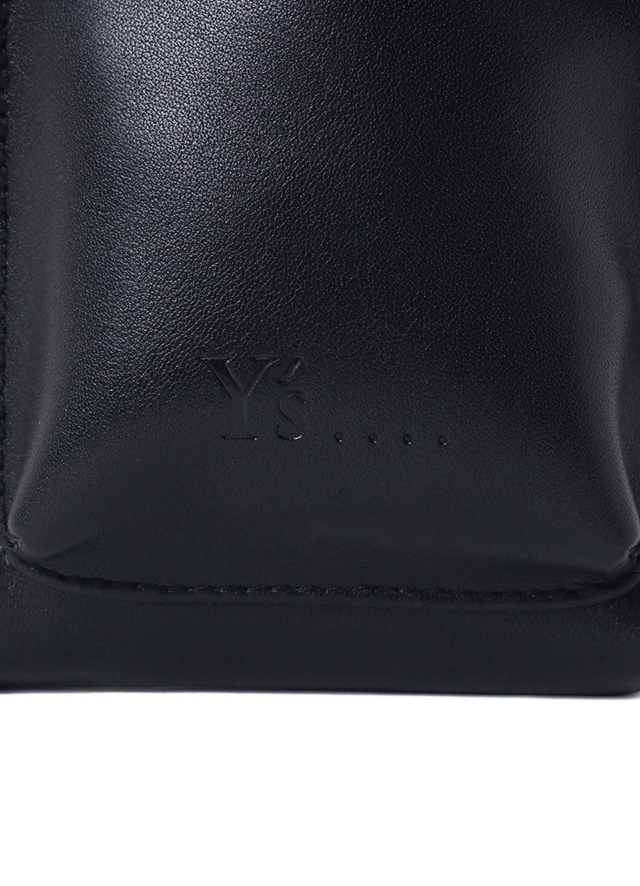 COW LEATHER ZIP NECKLACE