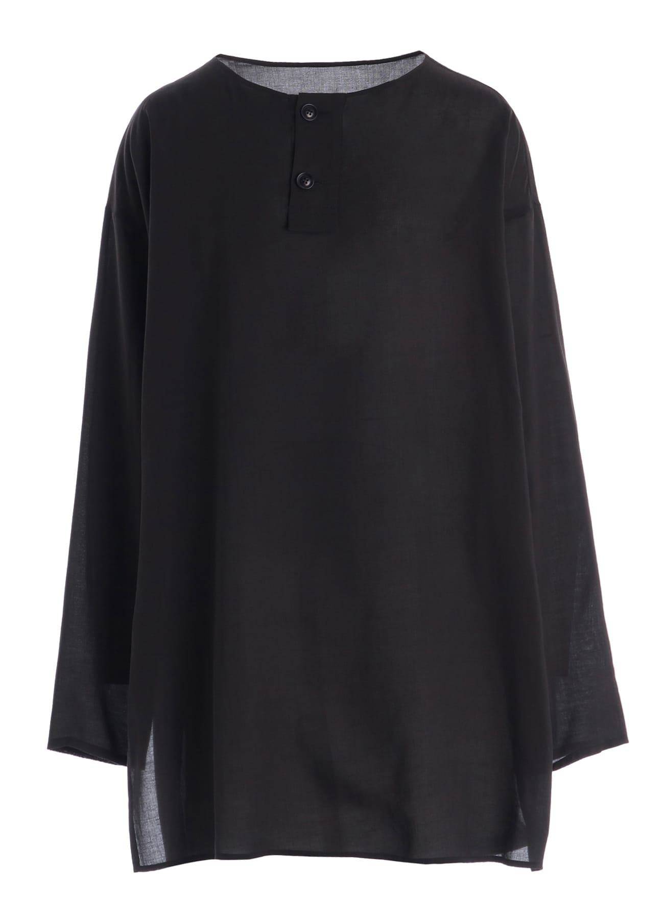 CELLULOSE LAWN HENLEY NECK PULLOVER