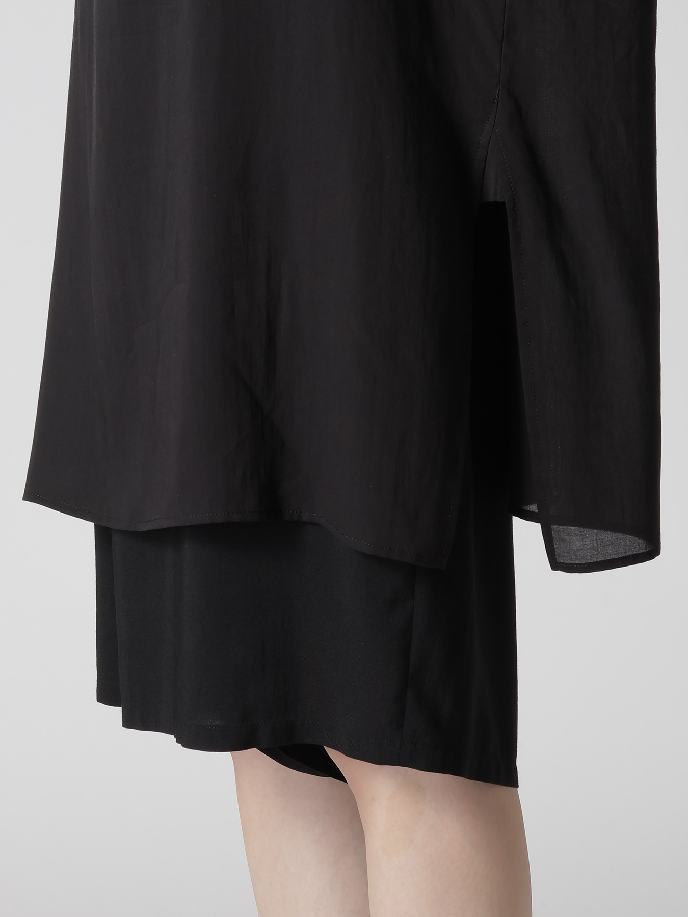 CELLULOSE LAWN HENLEY NECK PULLOVER