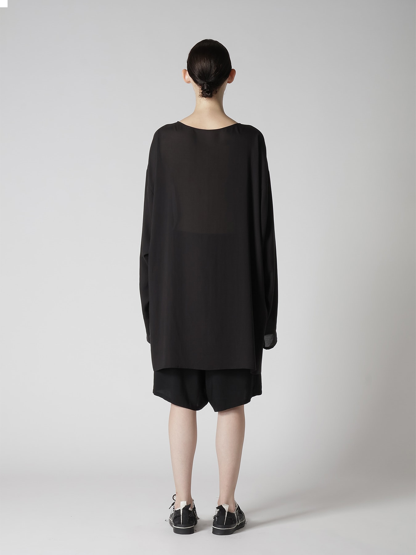 CELLULOSE LAWN HENLEY NECK PULLOVER