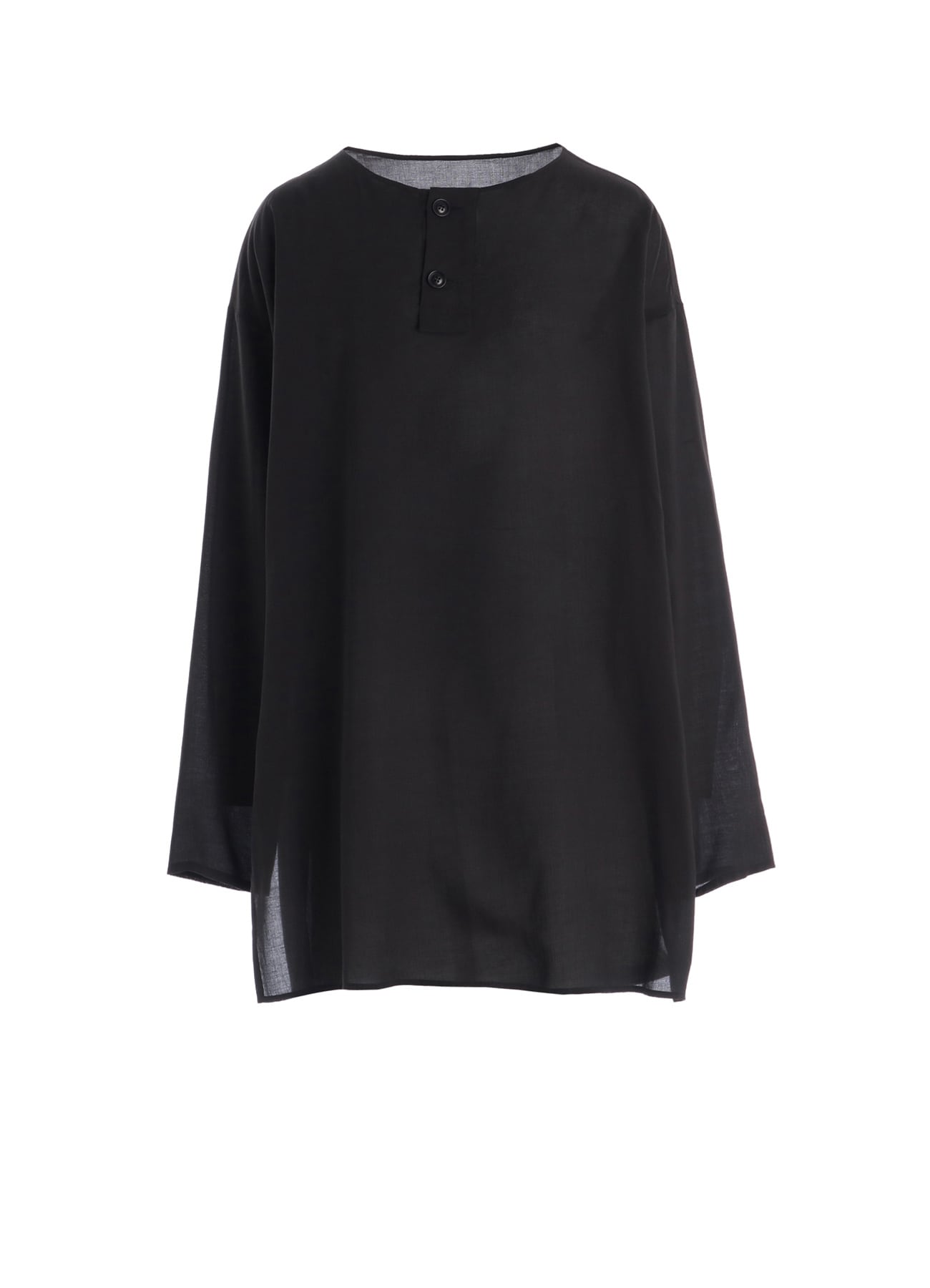 CELLULOSE LAWN HENLEY NECK PULLOVER