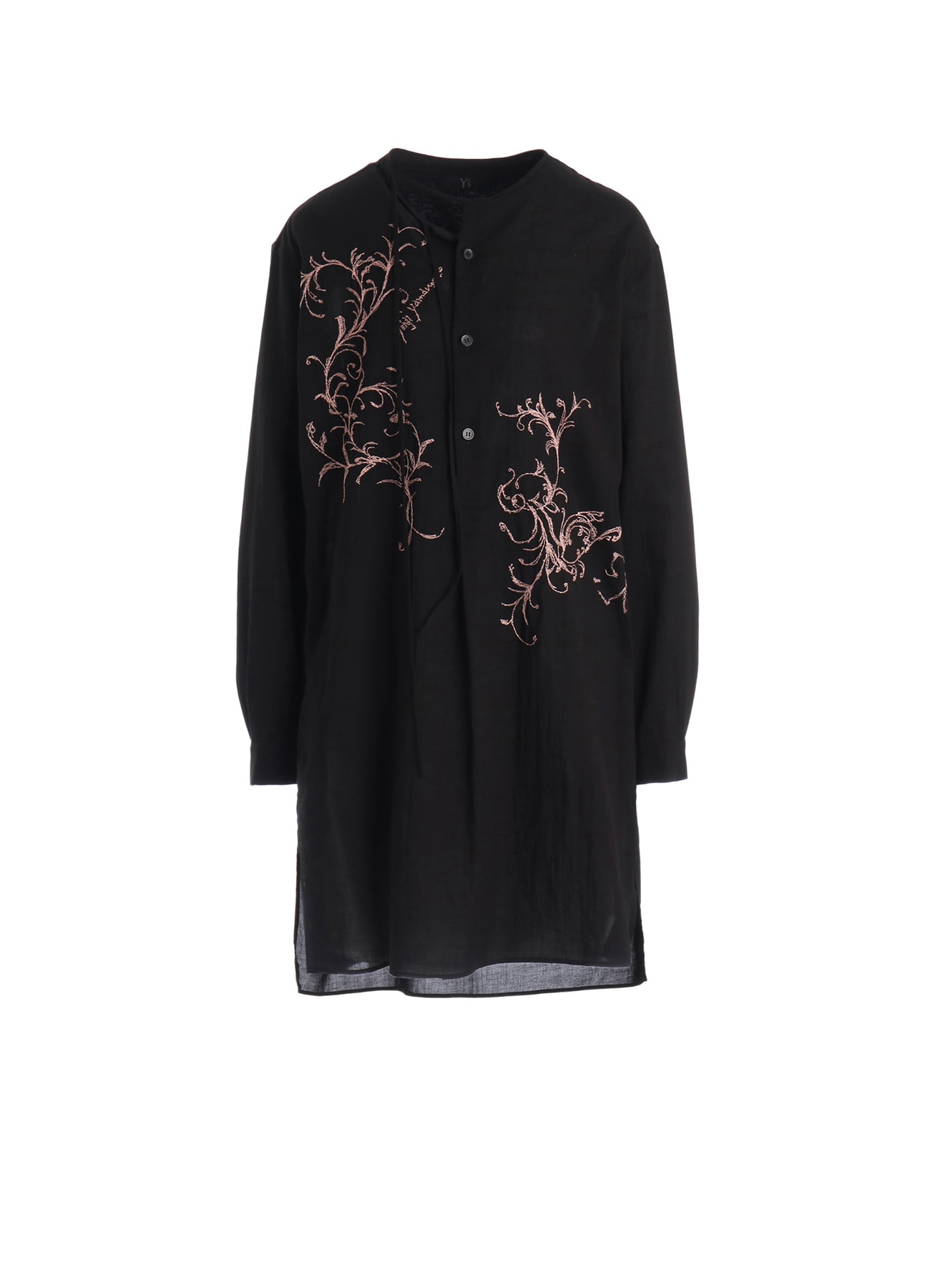 BOTANICAL EMBROIDERY DRAW STRING BROUSE