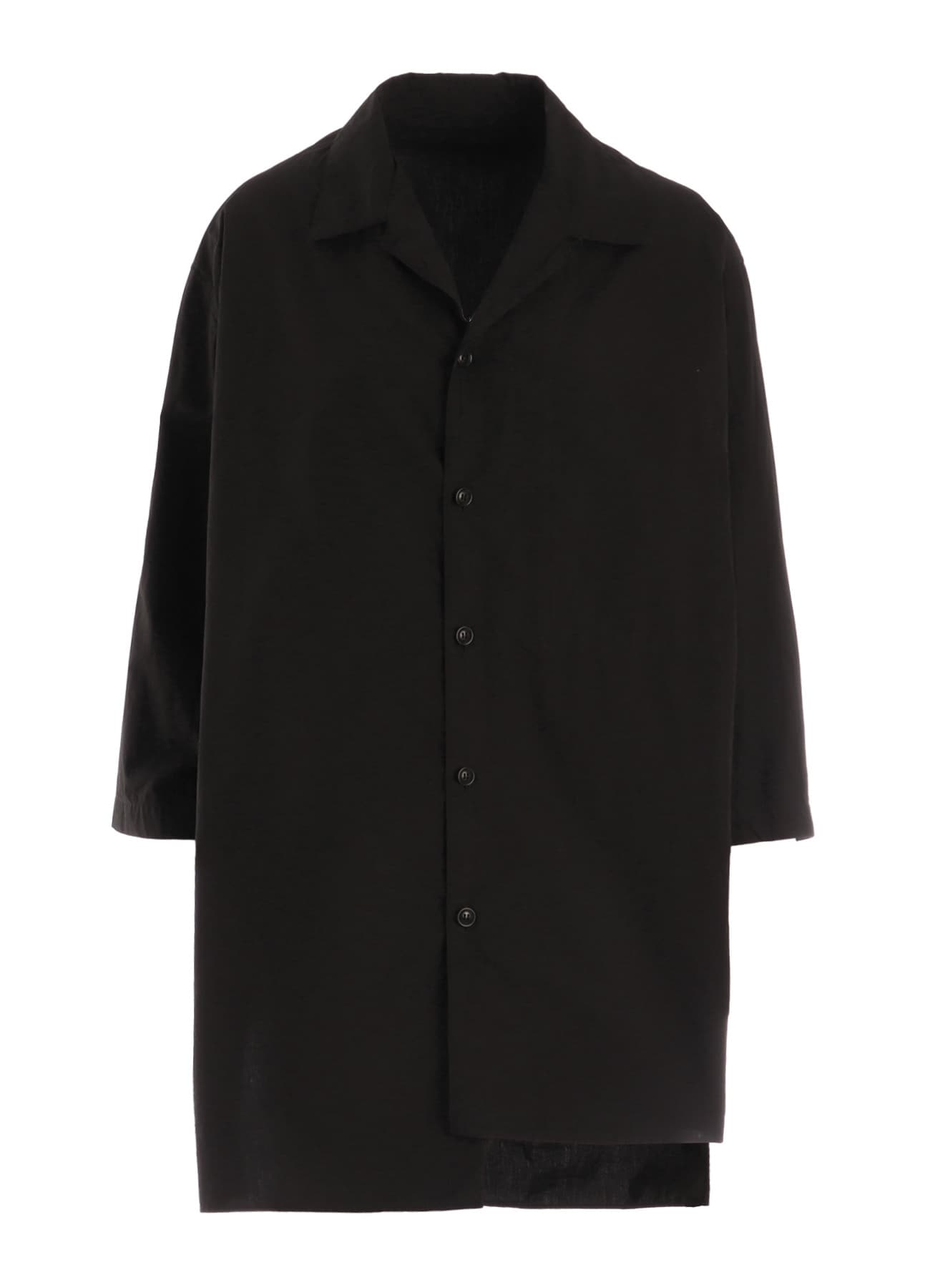 COTTON TYPEWRITER 3/4 SLEEVE BLOUSE