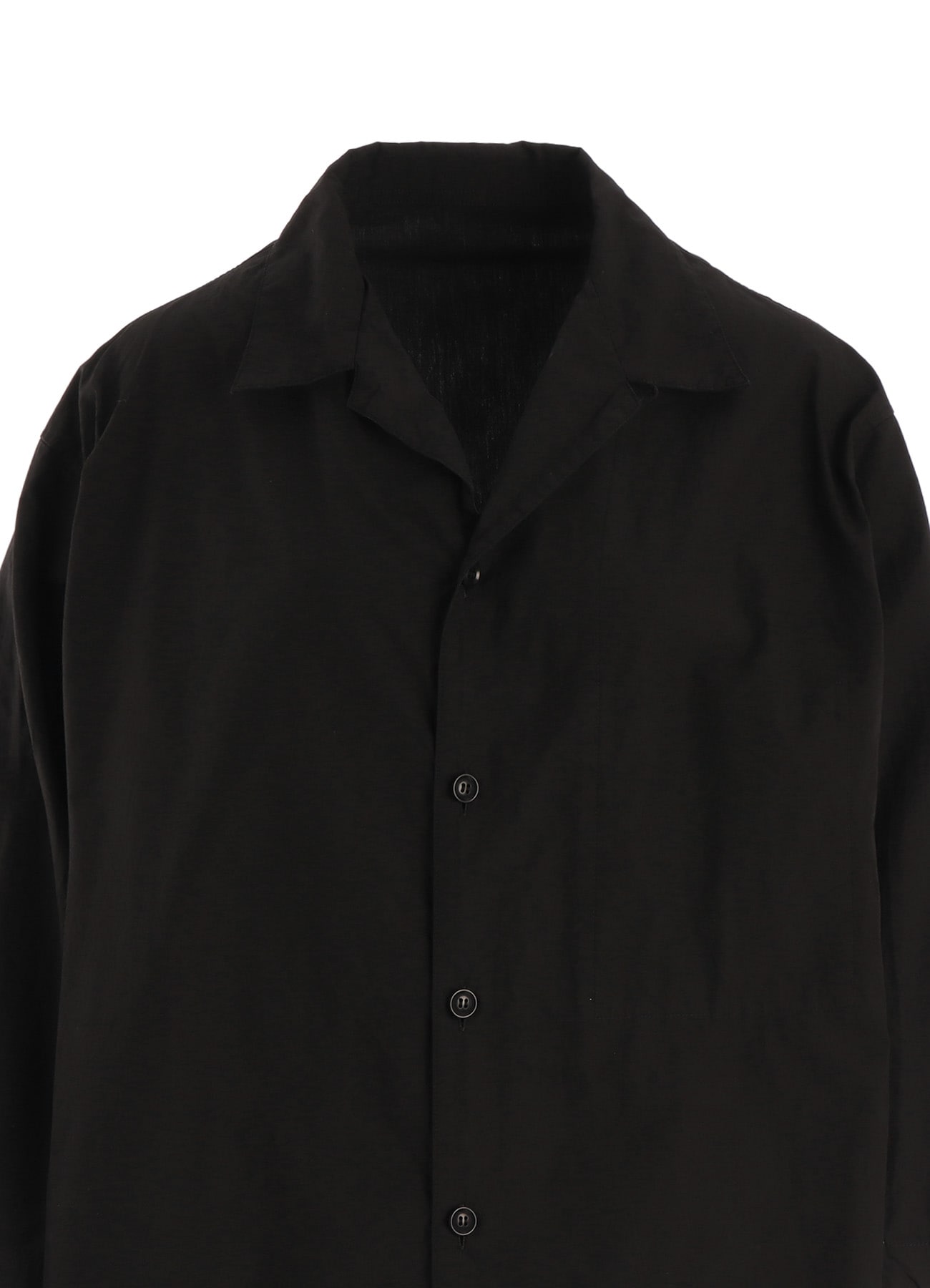 COTTON TYPEWRITER 3/4 SLEEVE BLOUSE