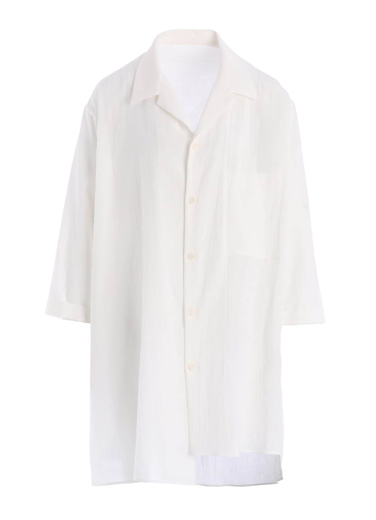 COTTON VOILE VIYELLA 3/4 SLEEVE BLOUSE