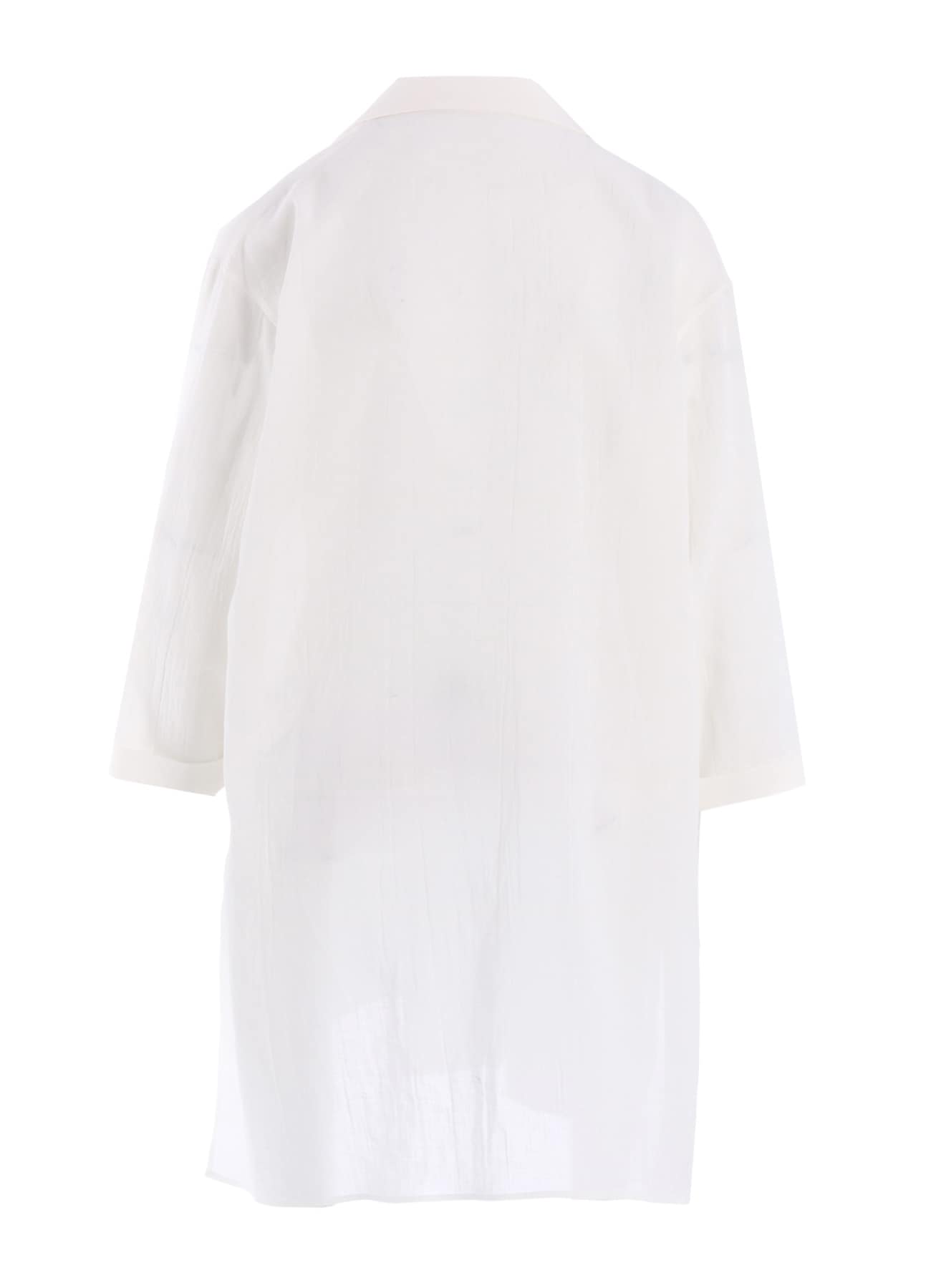 COTTON VOILE VIYELLA 3/4 SLEEVE BLOUSE